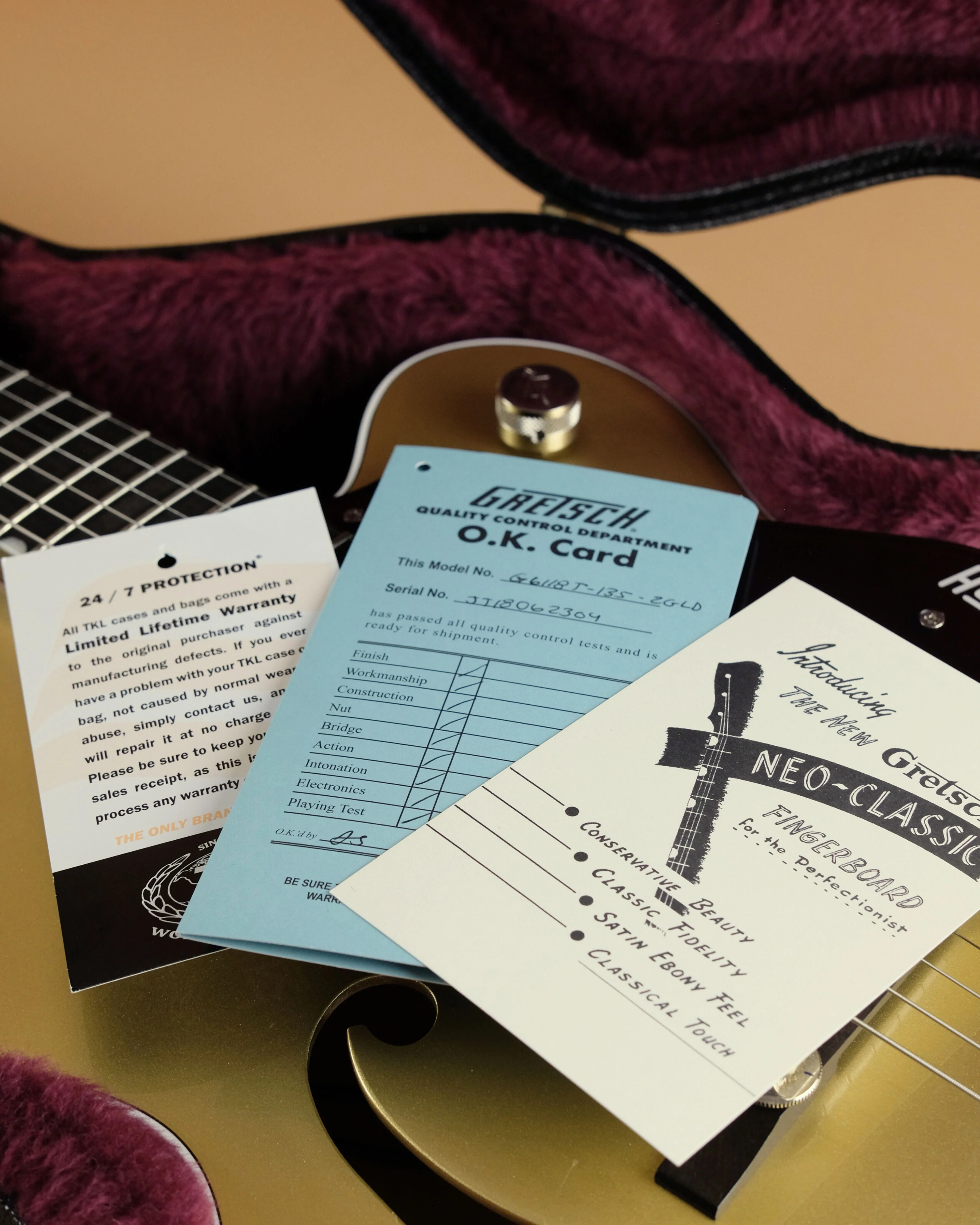 Gretsch G6118T-135 LTD 135th Anniversary Casino Gold (Second-Hand) - Image 7