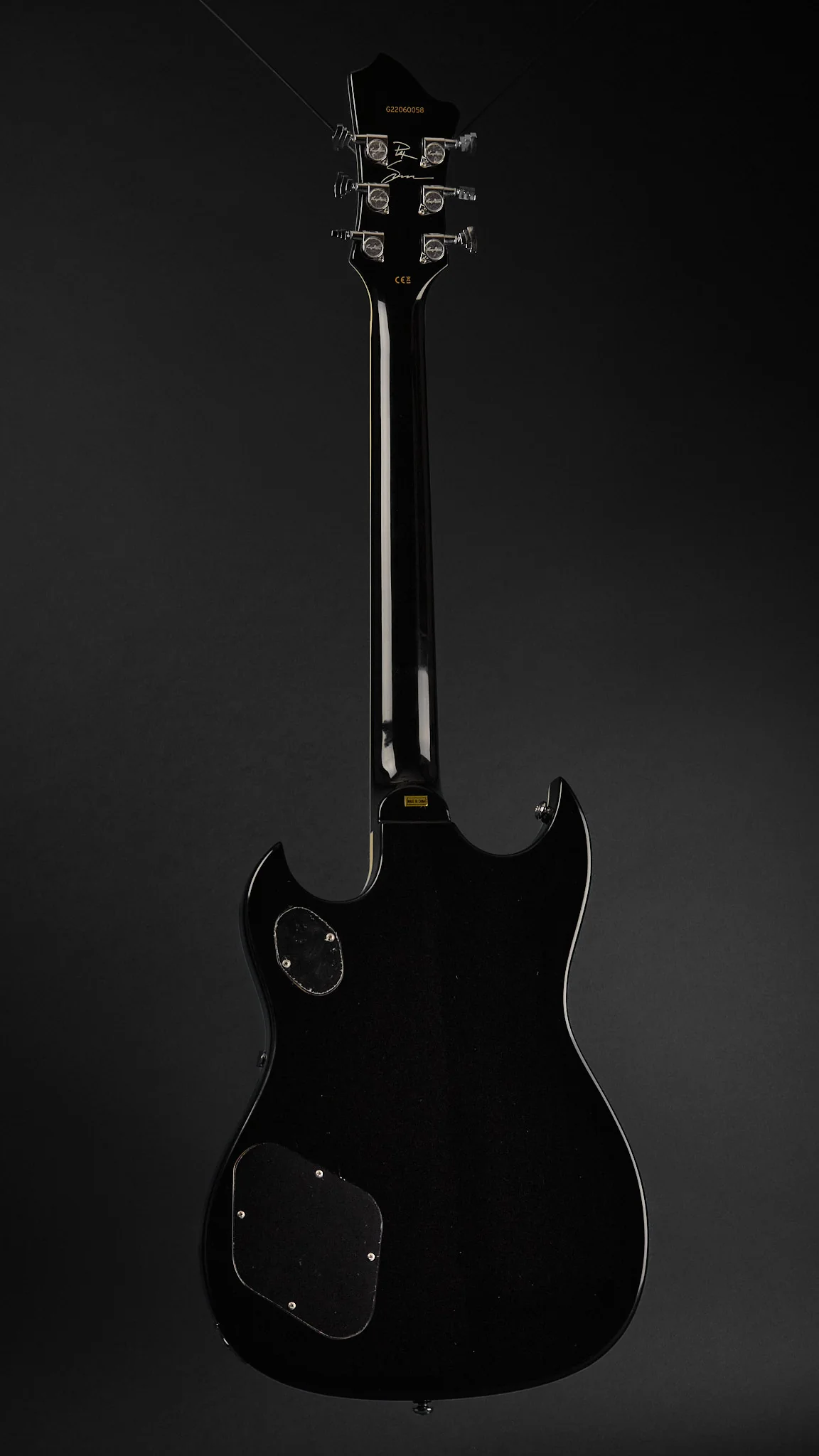 Hagstrom Pat Smear Signature Black (Second-Hand) - Image 5