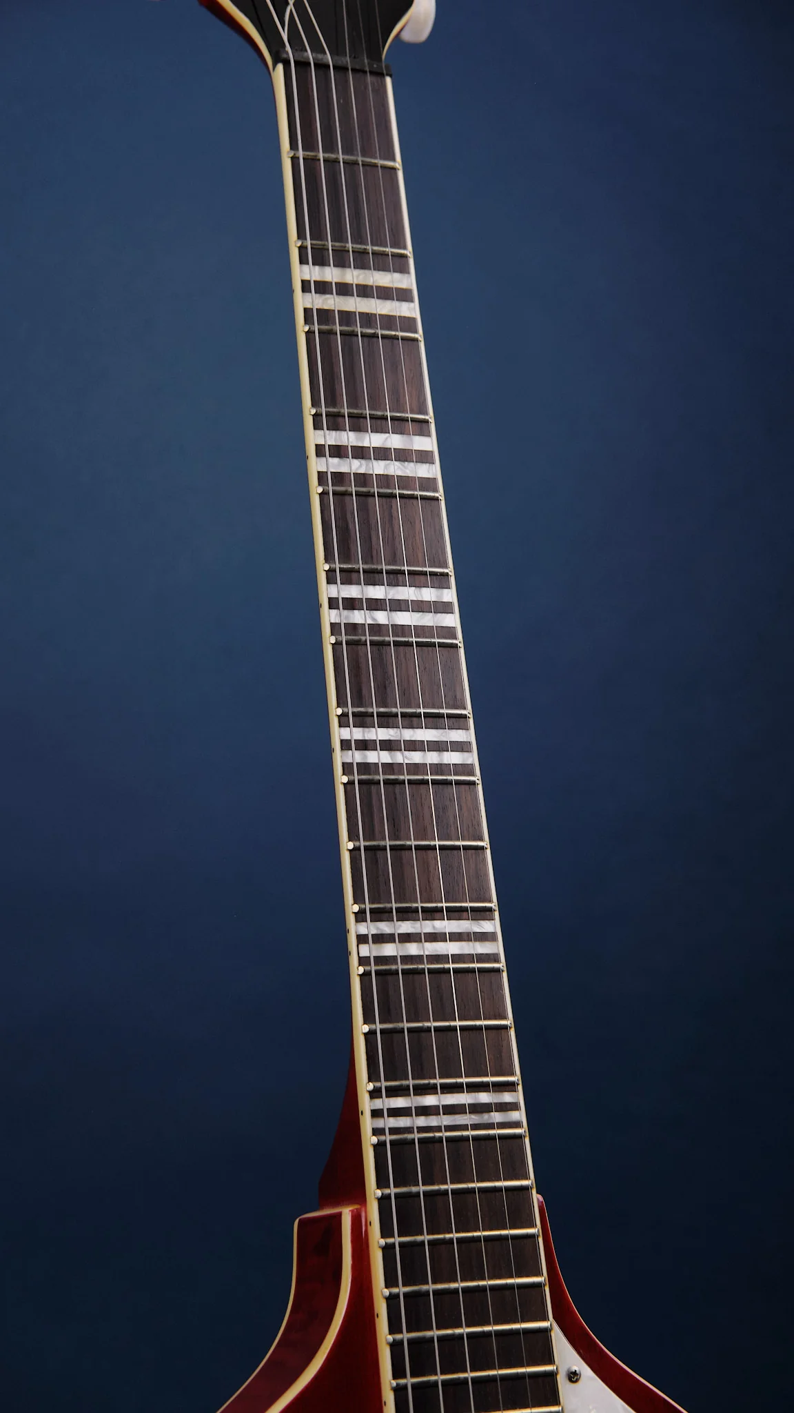 Hofner HI-459-PE-R Ignition Violin Guitar Red (Second-Hand) - Image 4