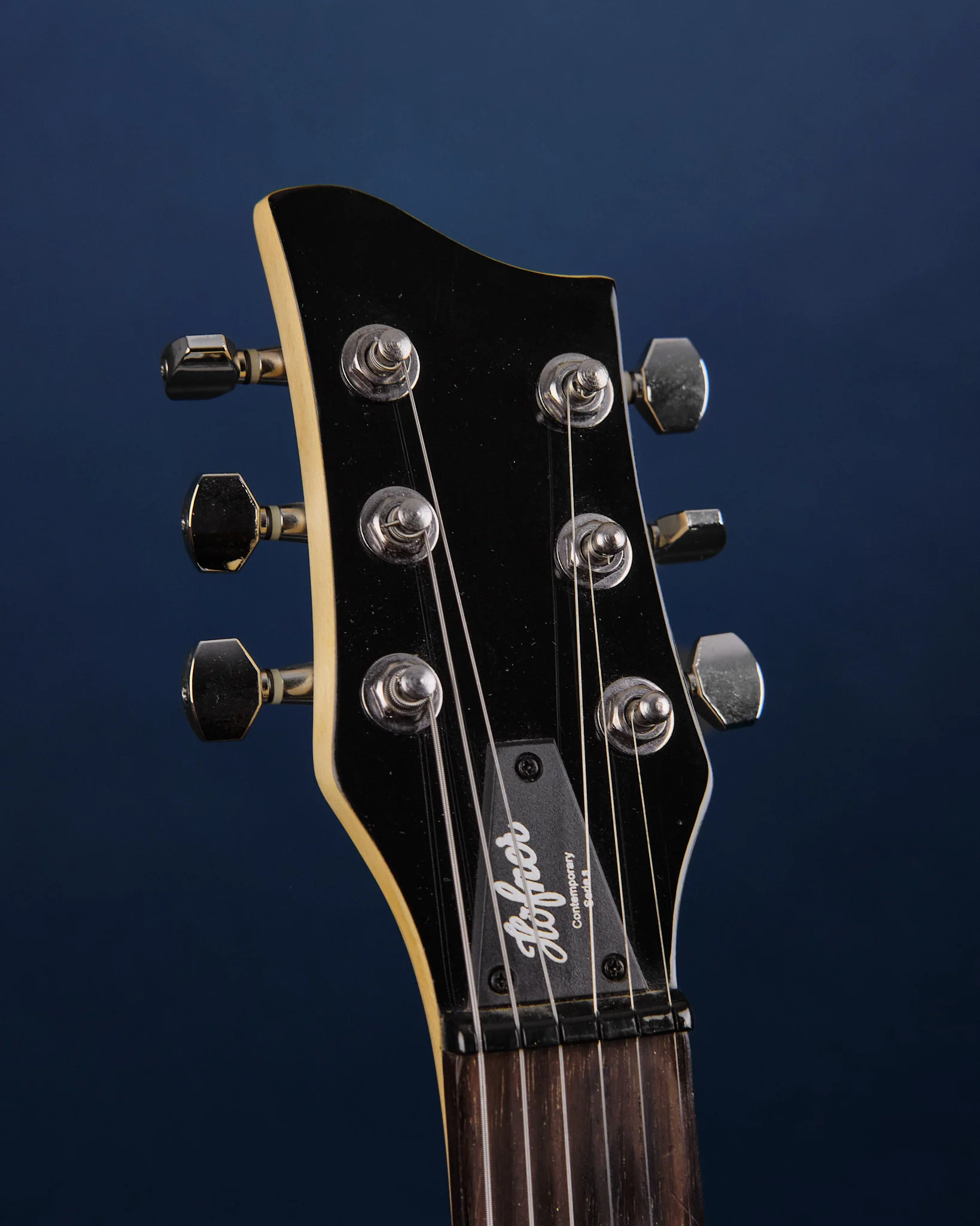 Hofner Shorty Travel Guitar Green Metallic - Image 2