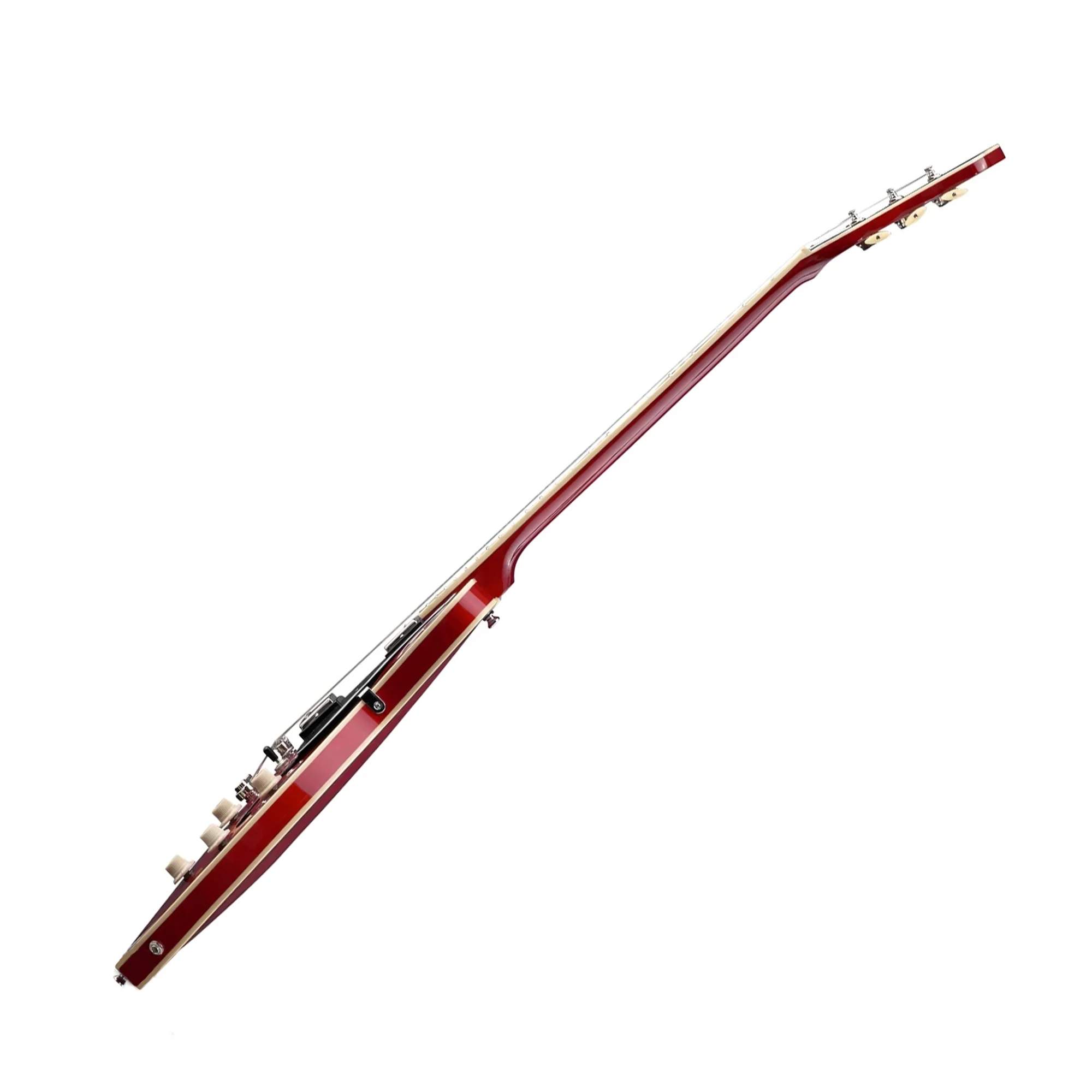 Hofner Verythin CT Transparent Red - Image 5