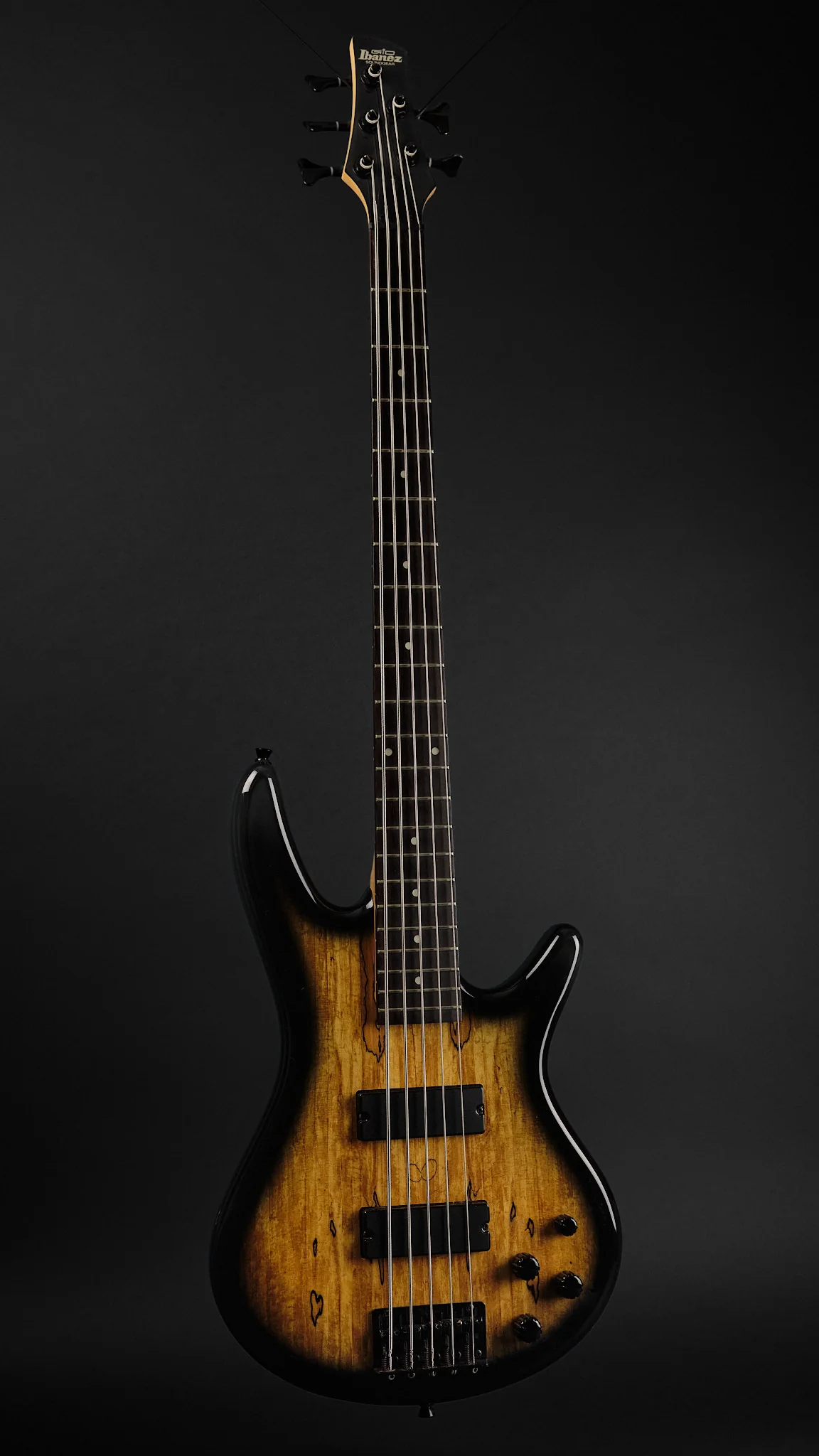 Ibanez GIO GSR205SM 5-String Natural Grey Burst (Second-Hand) - Image 4