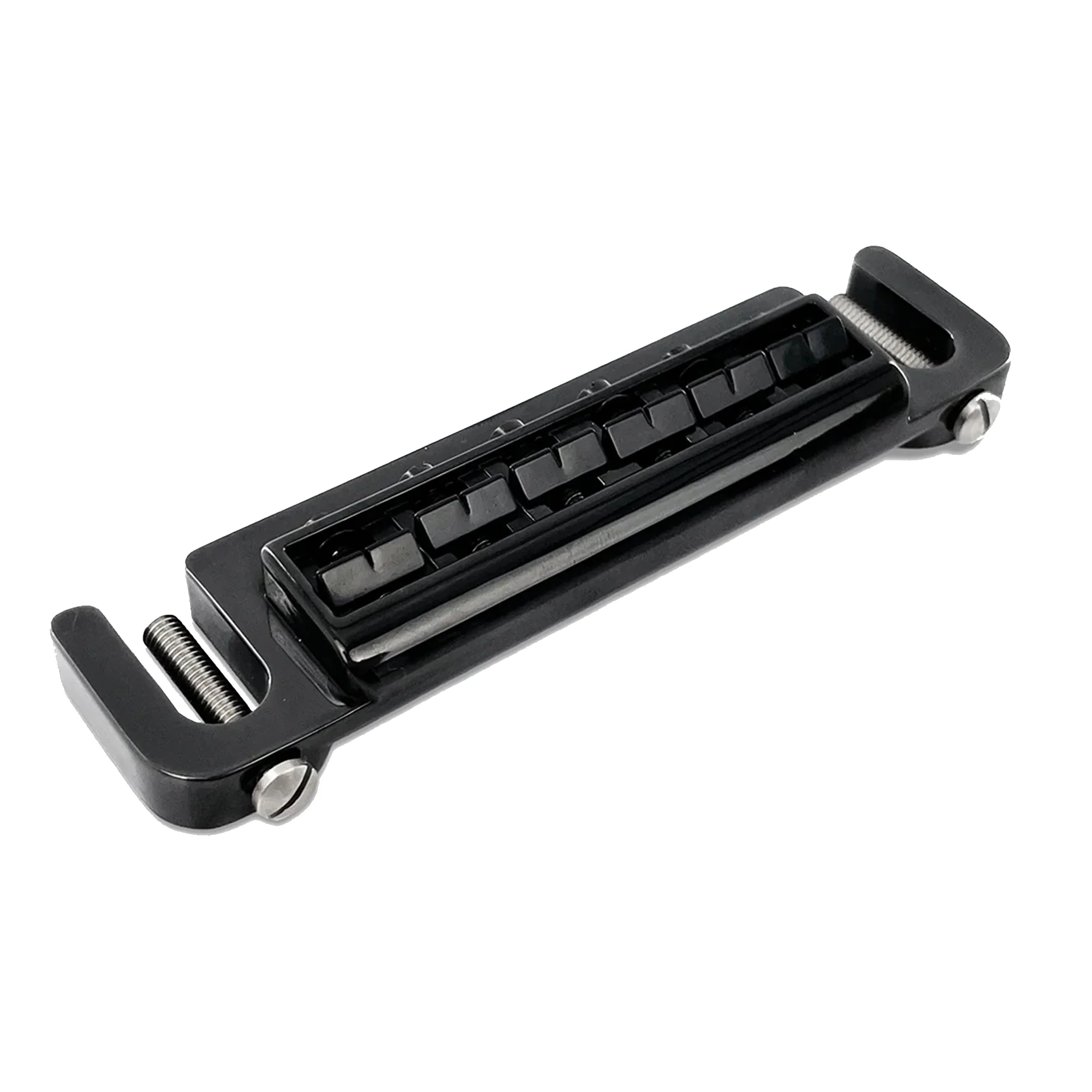 Leo Quan BadAss Wraparound Guitar Bridge with SAE Locking Studs - Image 3