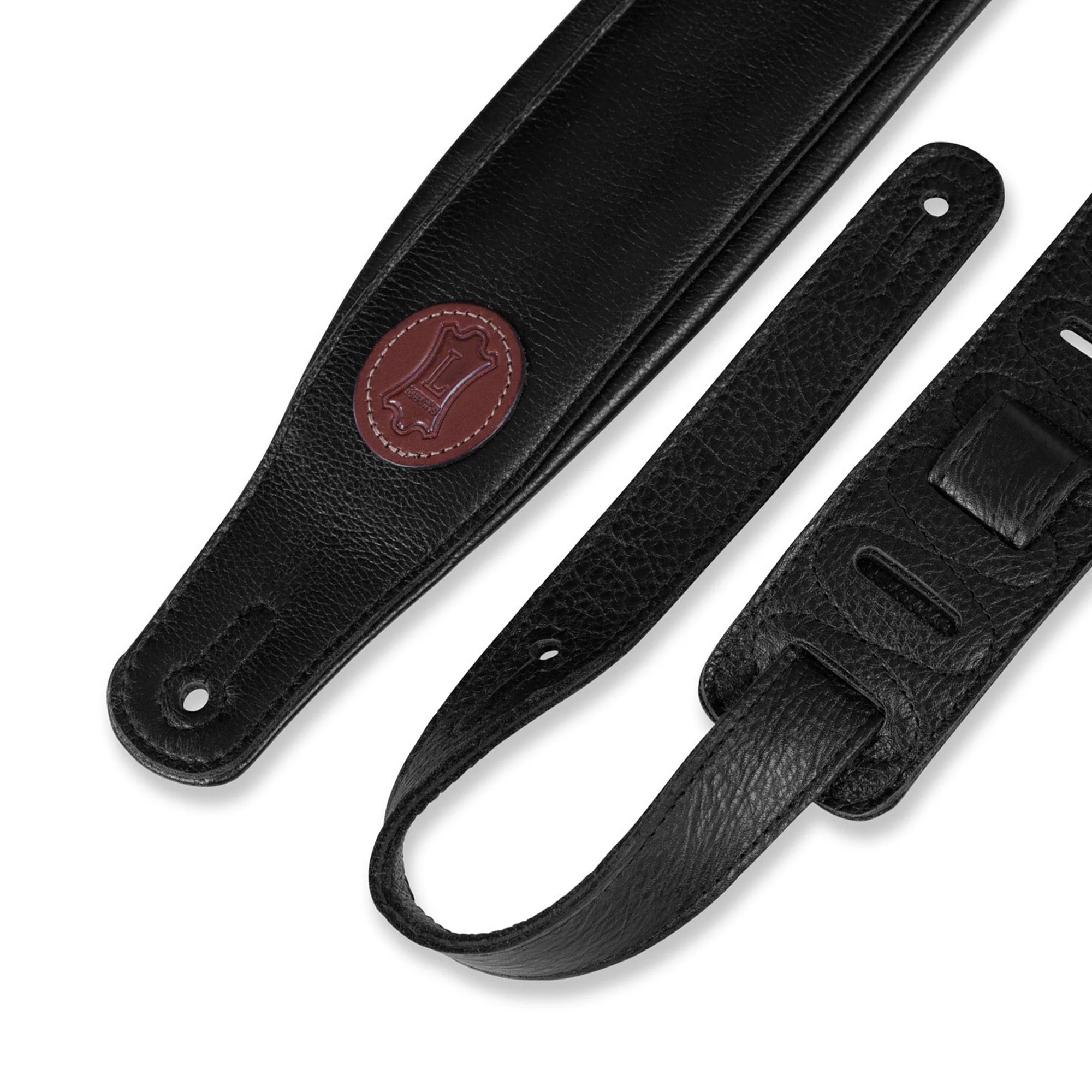 Levy's Signature 3" Padded Garment Leather Guitar & Bass Strap - Image 2