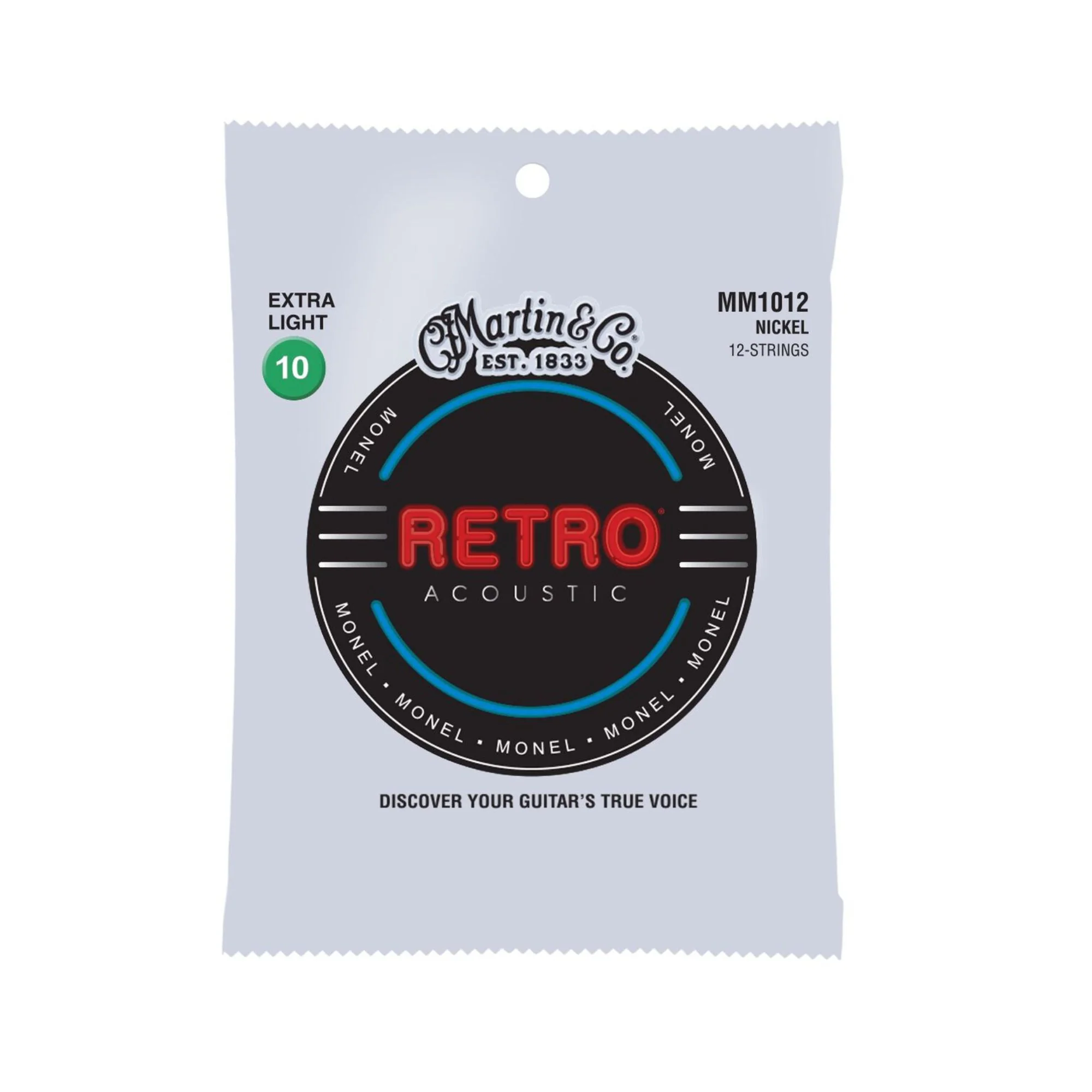 Martin Retro Monel Acoustic Guitar Strings - Image 5
