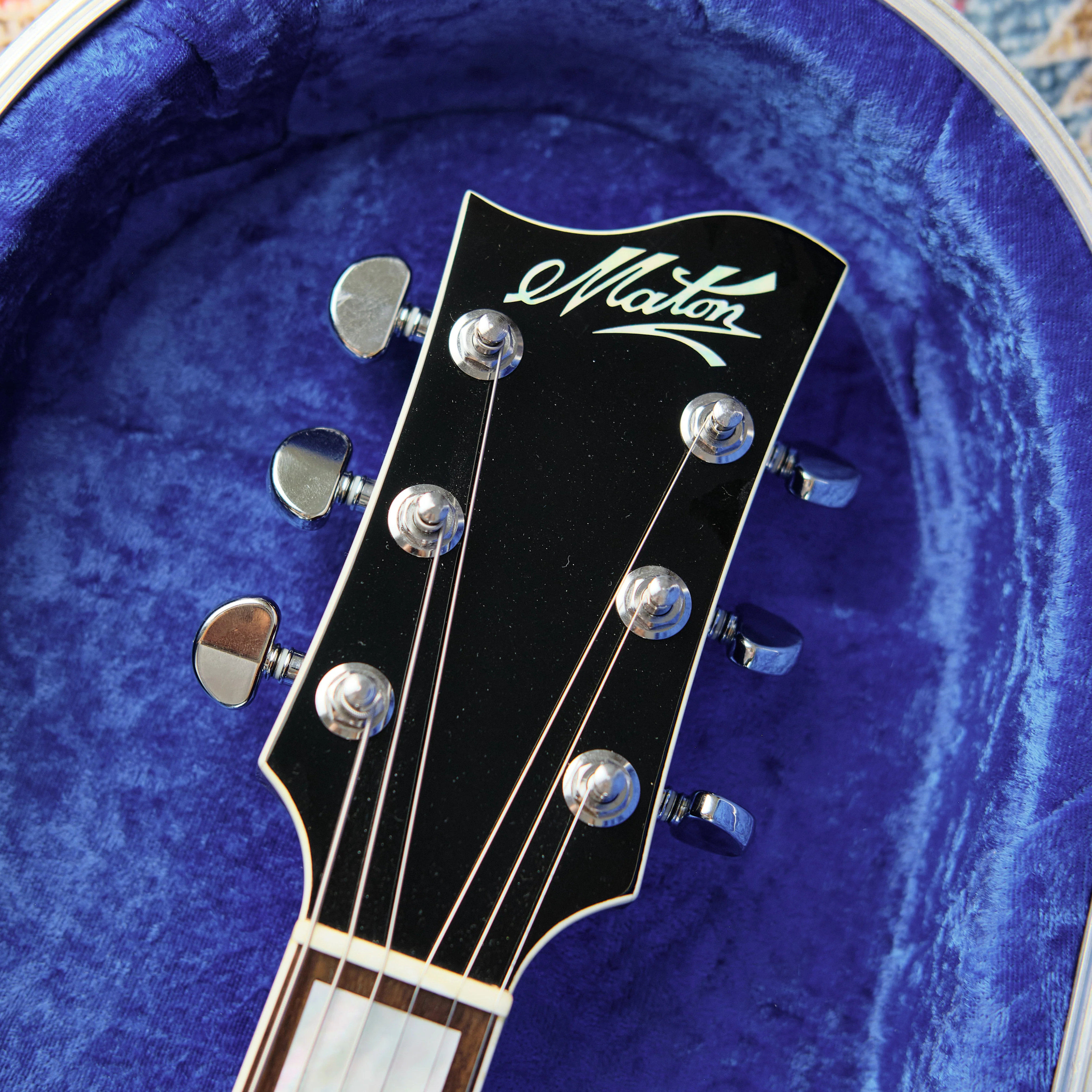 Maton BB1200 DLX Cherry Sunburst (Second-Hand) - Image 2