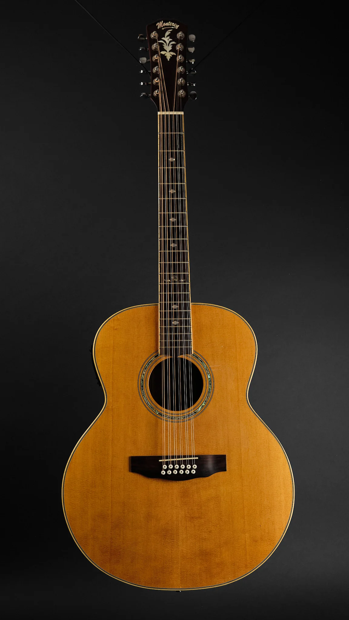 Monterey SMJ-815/12E 12-String Acoustic (Second-Hand) - Image 4