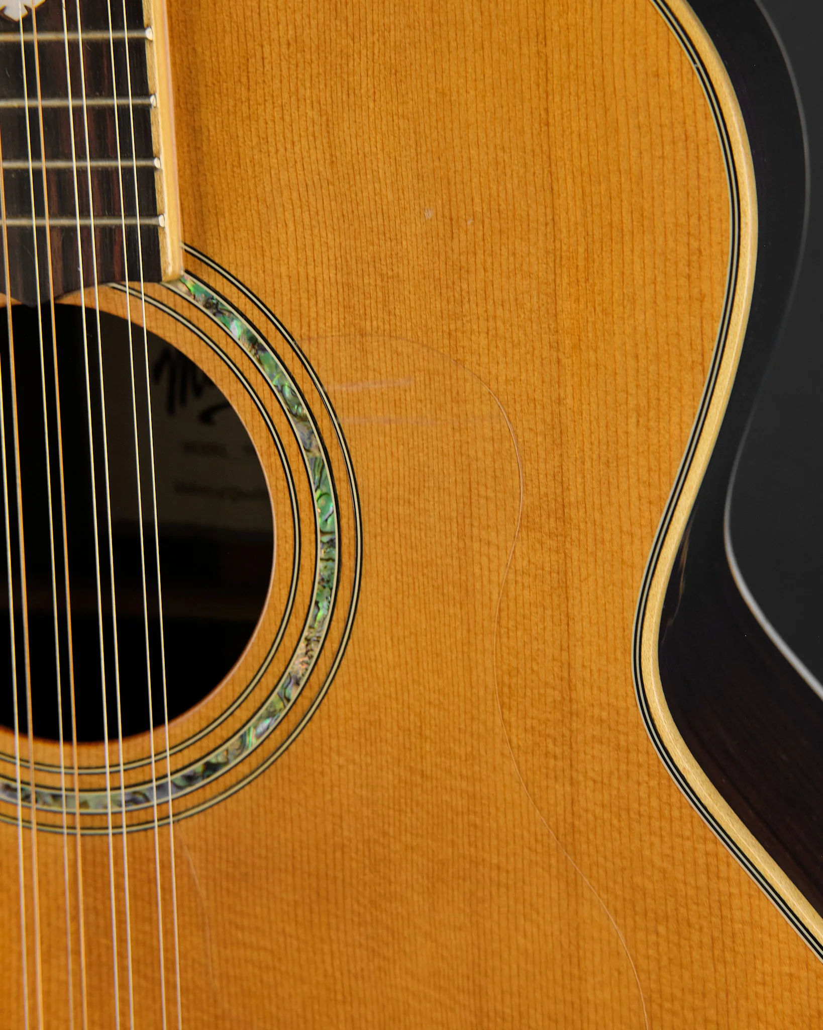 Monterey SMJ-815/12E 12-String Acoustic (Second-Hand) - Image 9