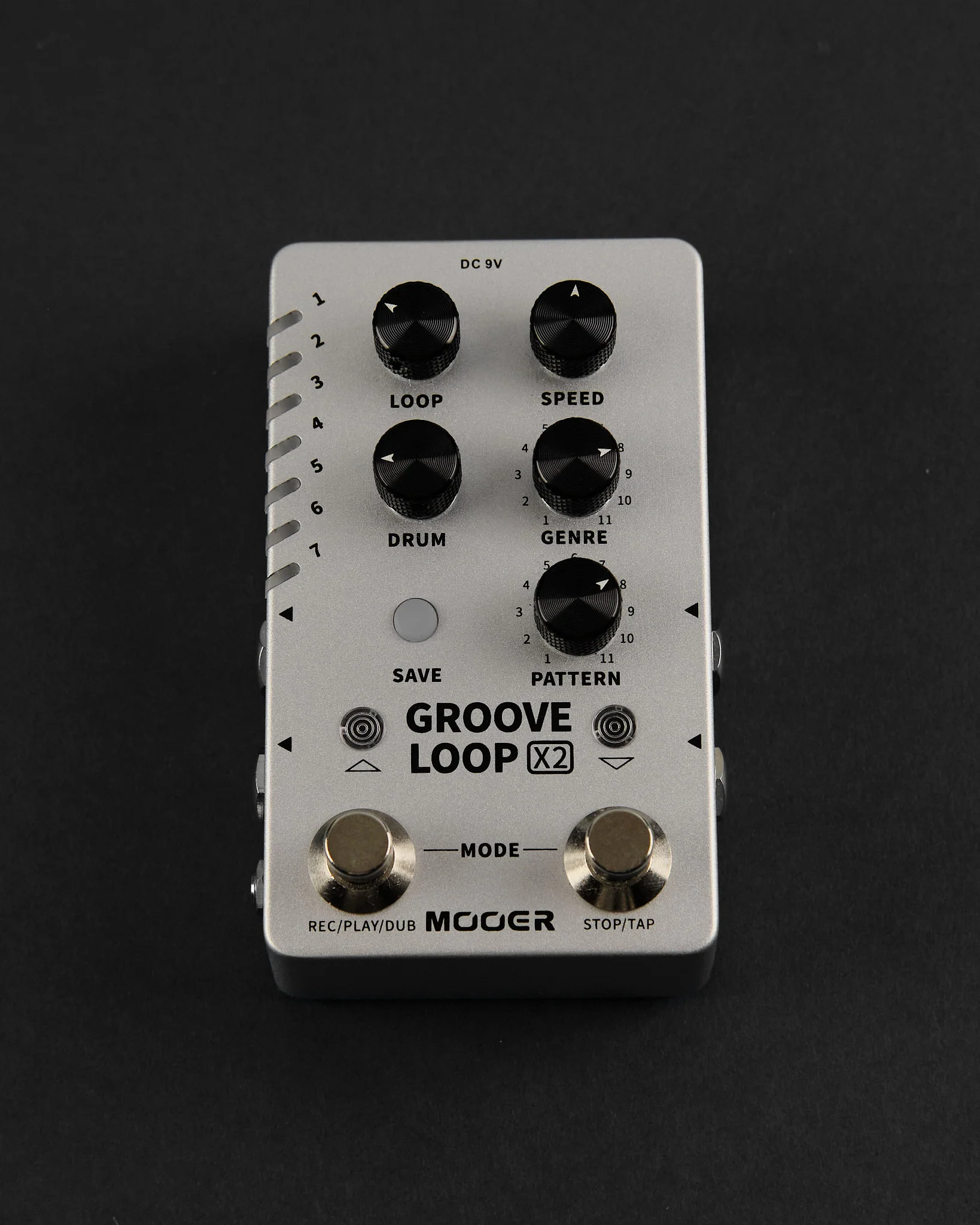 Mooer Groove Loop X2 Stereo Looper and Drum Machine (Second-Hand)