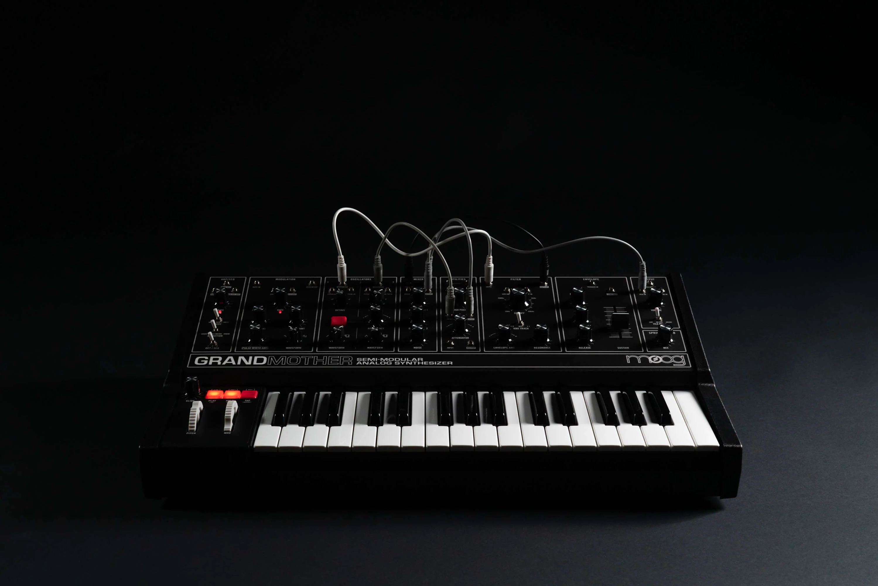 Moog Grandmother Dark Semi-Modular Analog Synthesizer - Image 4