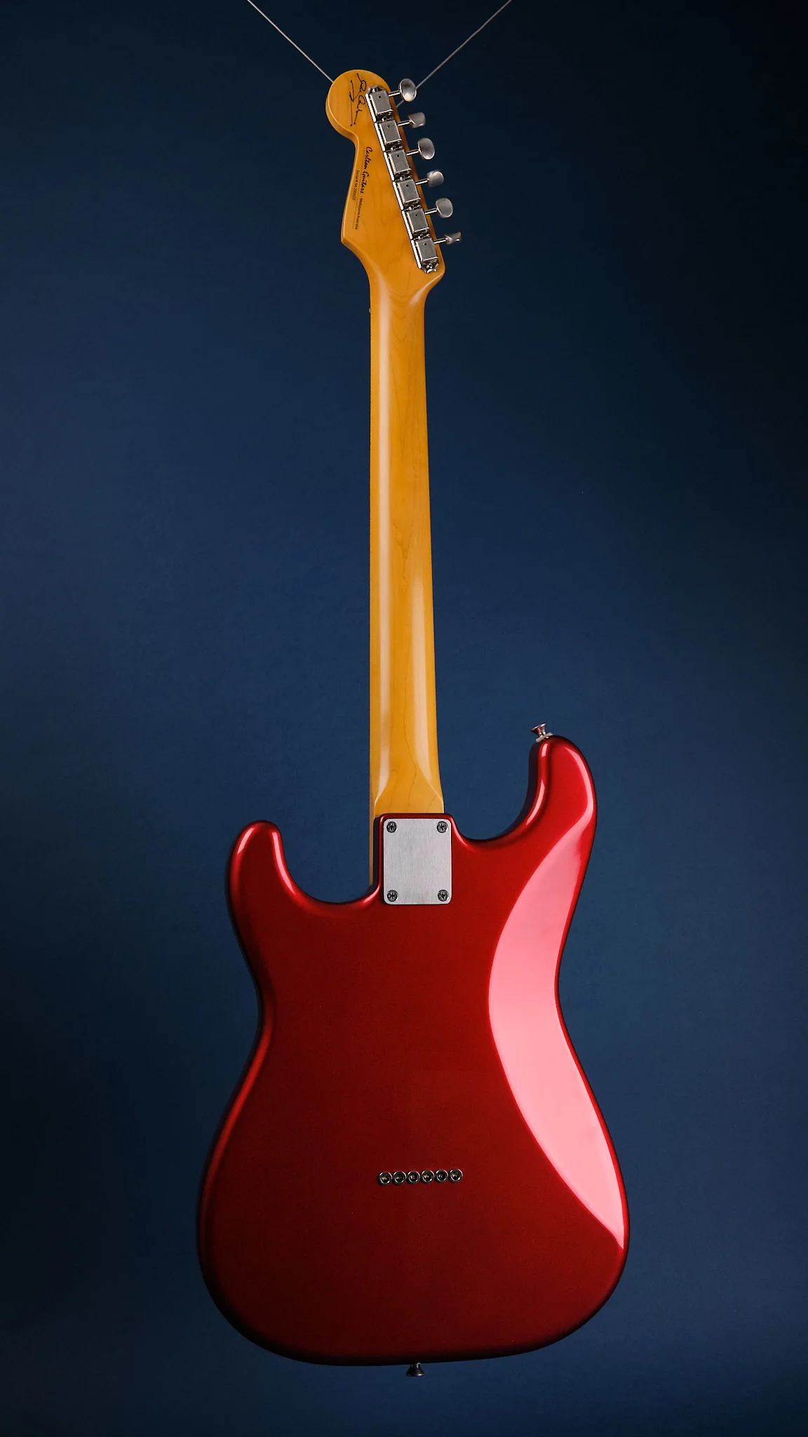 Ray Carlton Custom Classic S-Style Candy Apple Red (Second-Hand) - Image 5