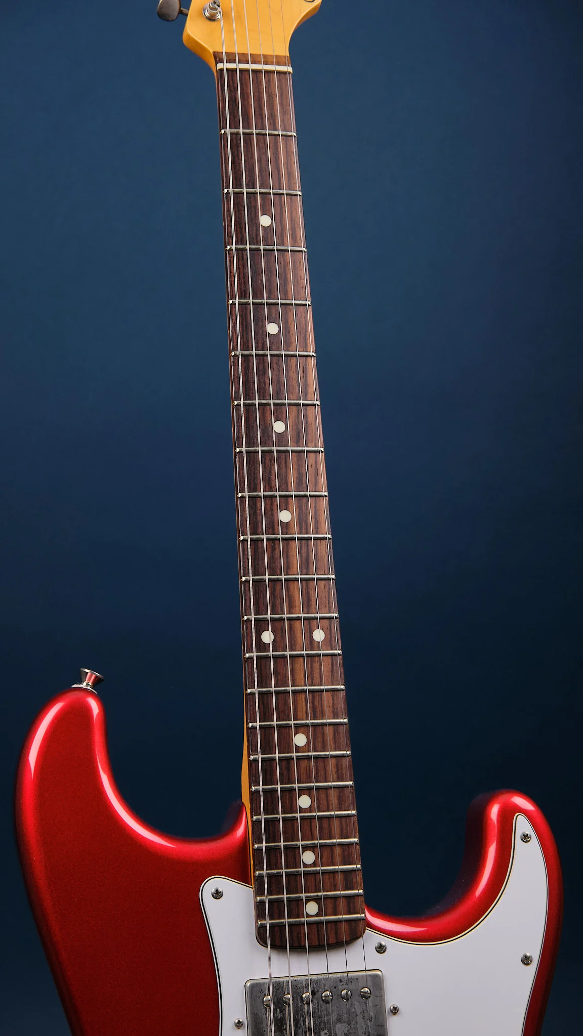 Ray Carlton Custom Classic S-Style Candy Apple Red (Second-Hand) - Image 6
