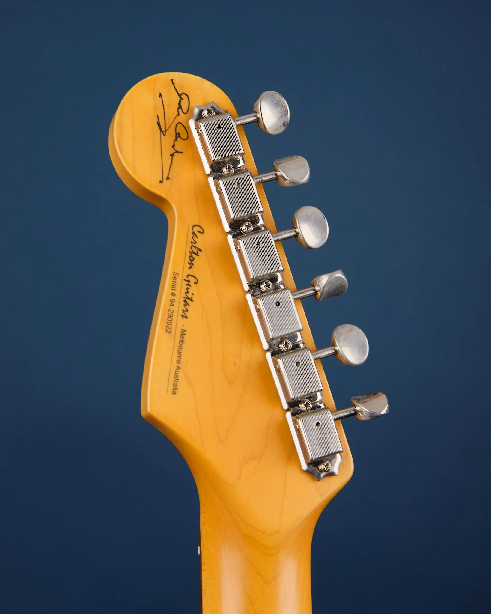 Ray Carlton Custom Classic S-Style Candy Apple Red (Second-Hand) - Image 7