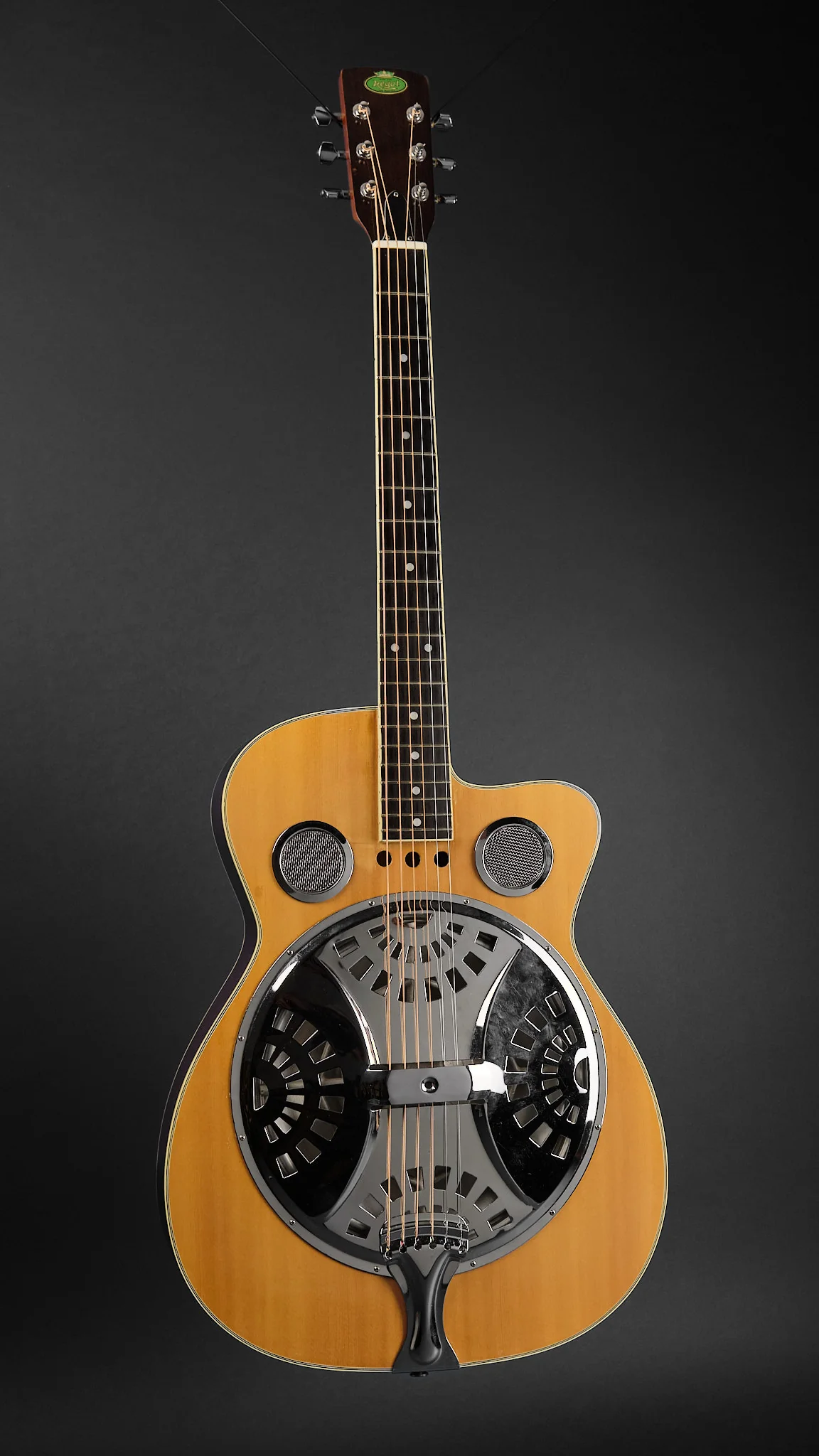 Regal Wood Body Resonator Natural (Second-Hand) - Image 4