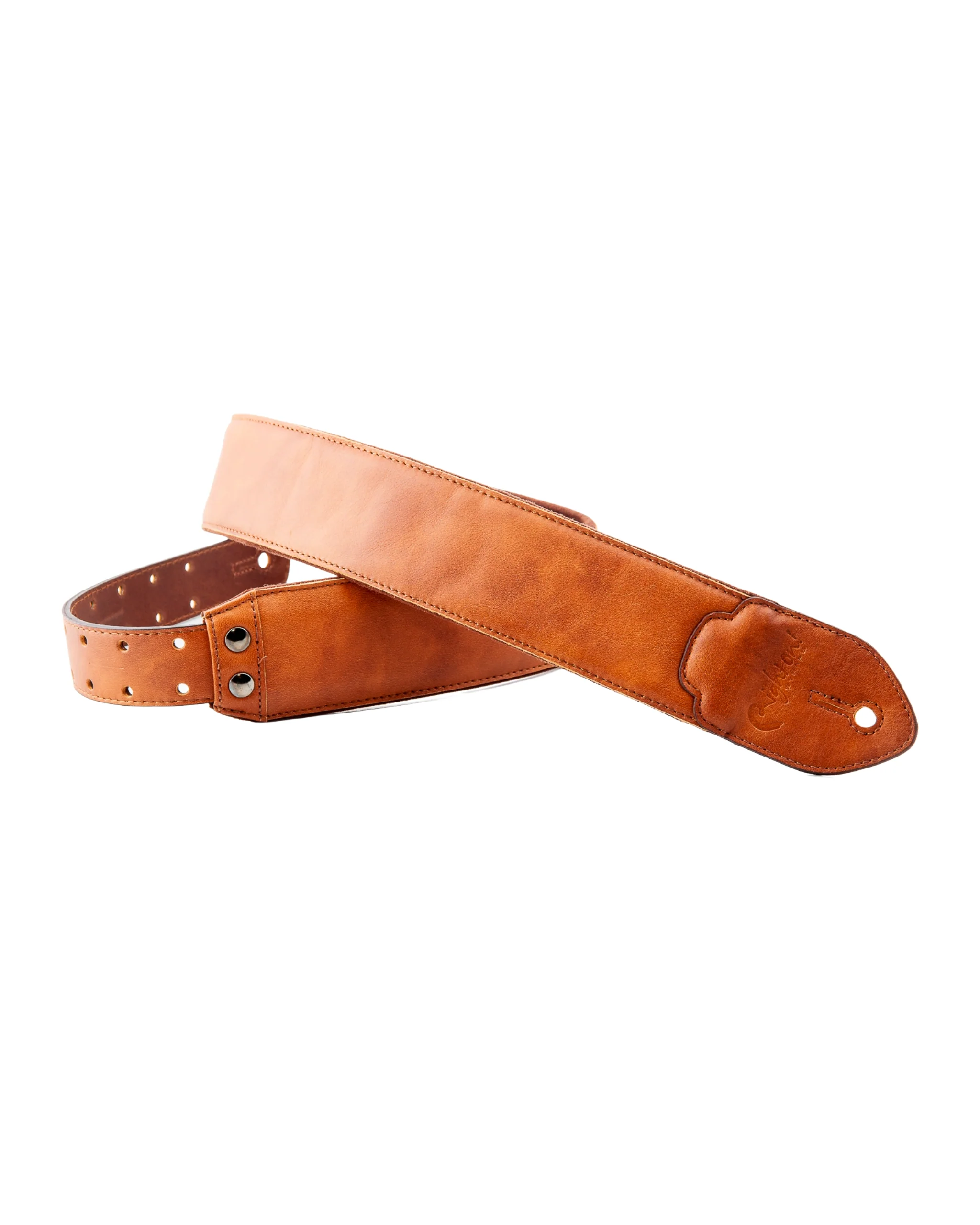 RightOn! Leathercraft Vintage Bass & Guitar Strap - Image 3