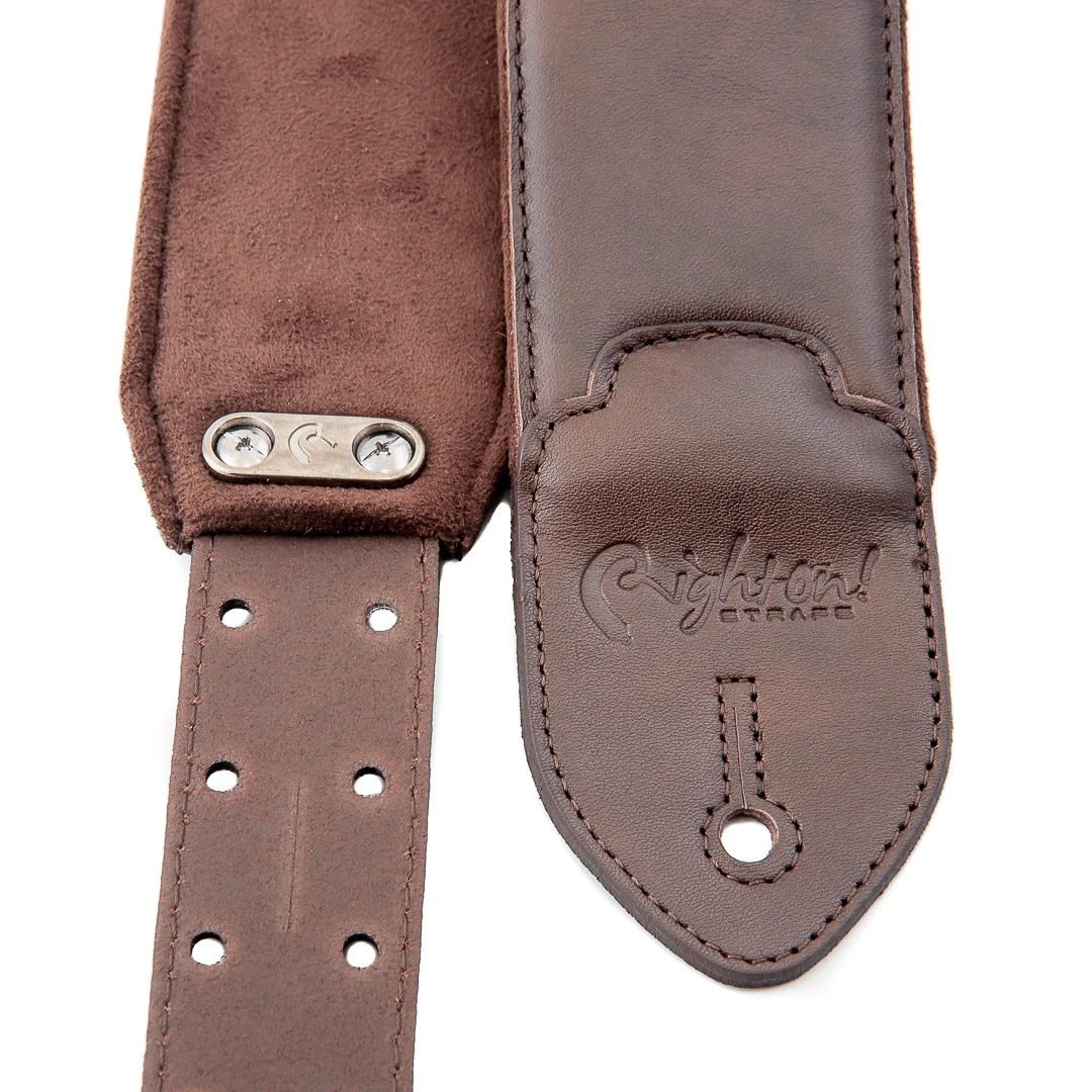 RightOn! Leathercraft Vintage Bass & Guitar Strap - Image 4