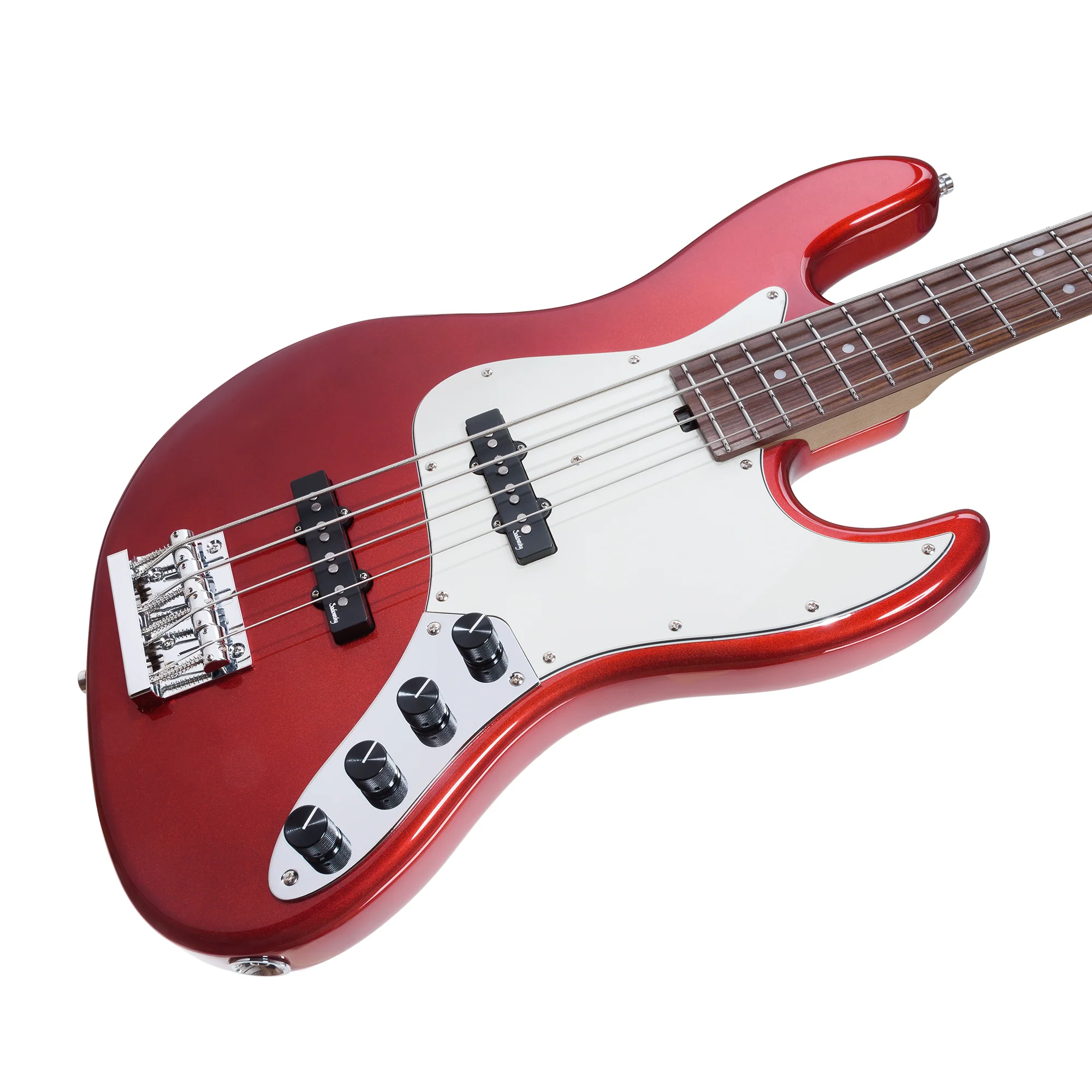 Sadowsky 2024 Metro Express 21 Fret Vintage JJ Bass Solid Candy Apple Red - Image 4