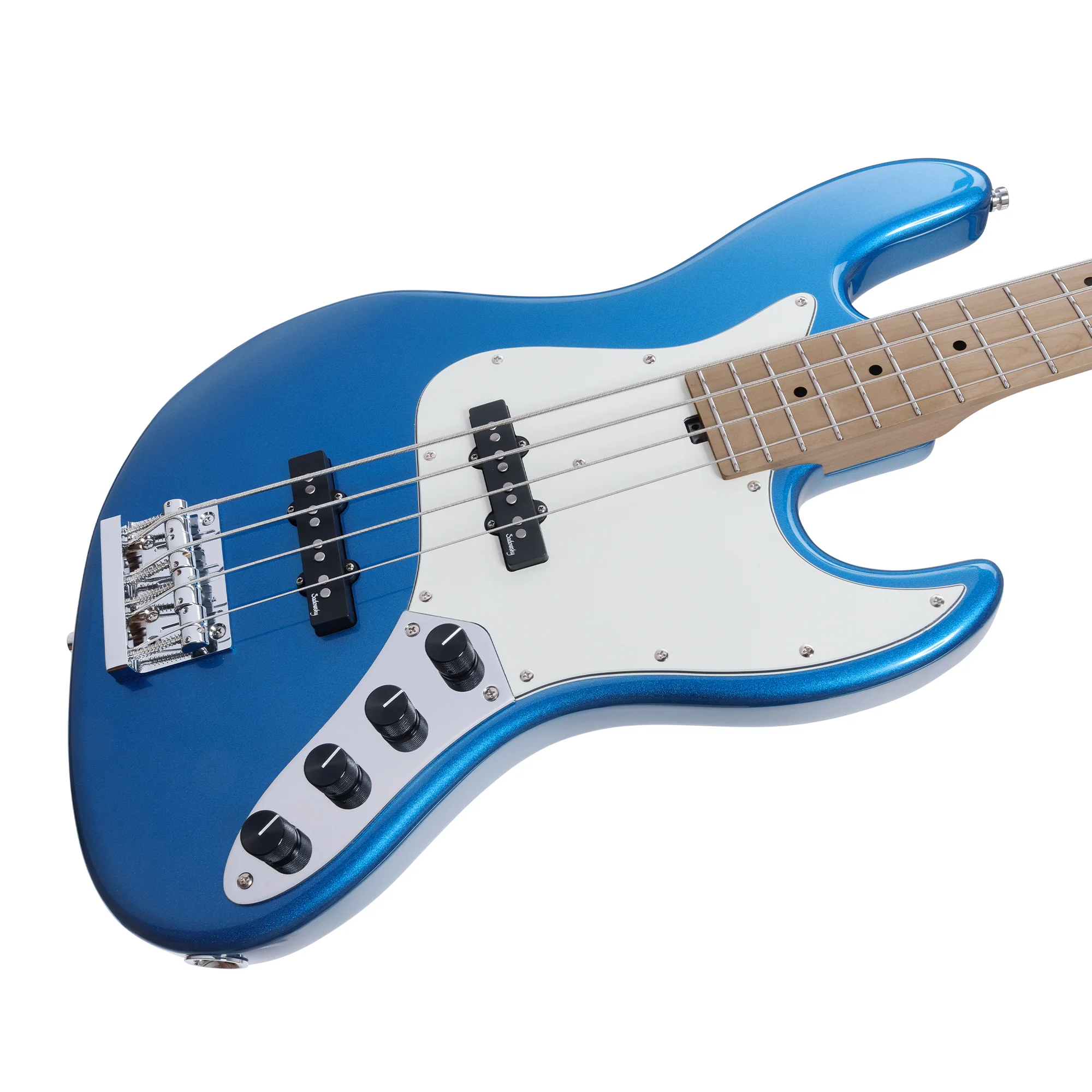 Sadowsky 2024 Metro Express 21 Fret Vintage JJ Bass Solid Ocean Blue Metallic - Image 3
