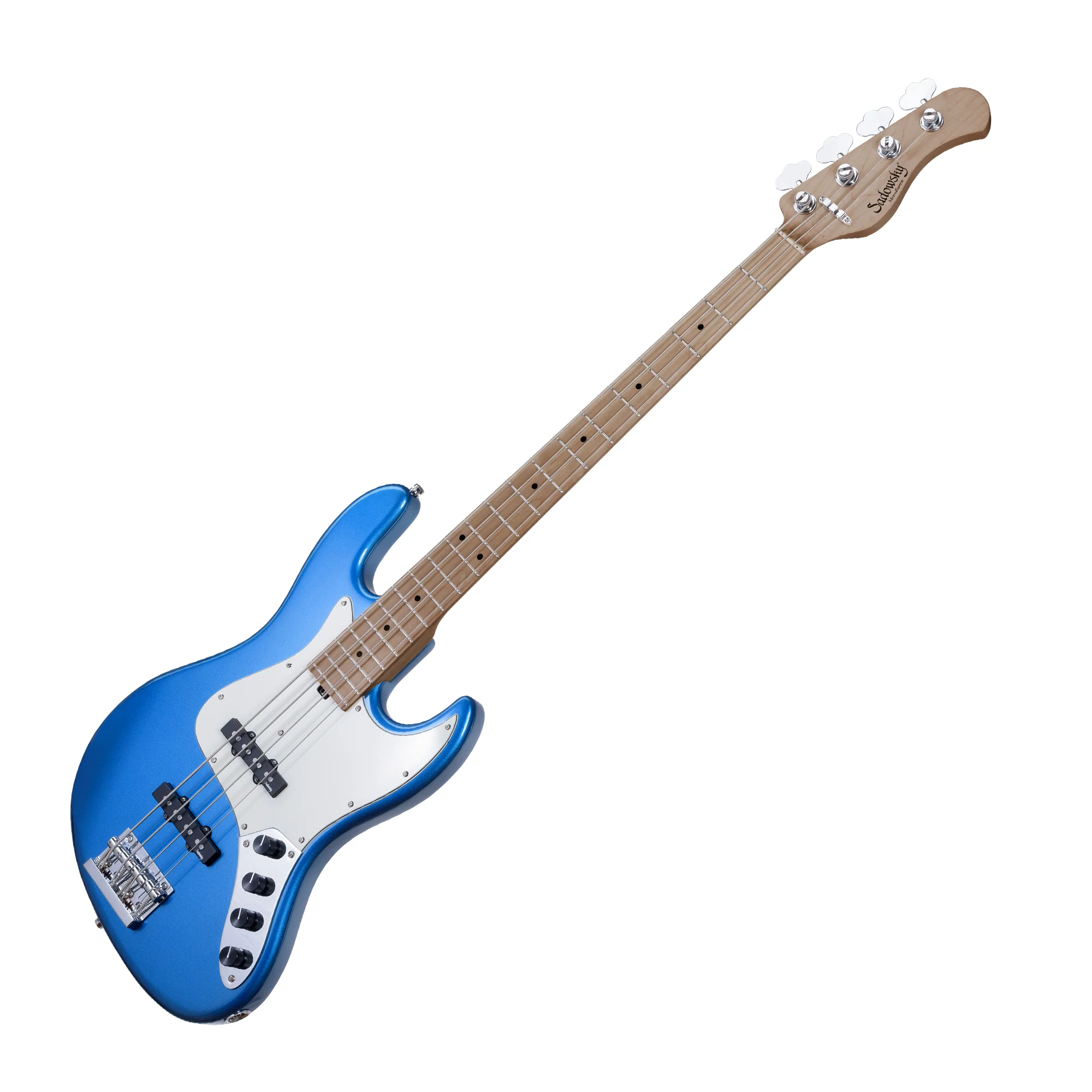 Sadowsky 2024 Metro Express 21 Fret Vintage JJ Bass Solid Ocean Blue Metallic - Image 7