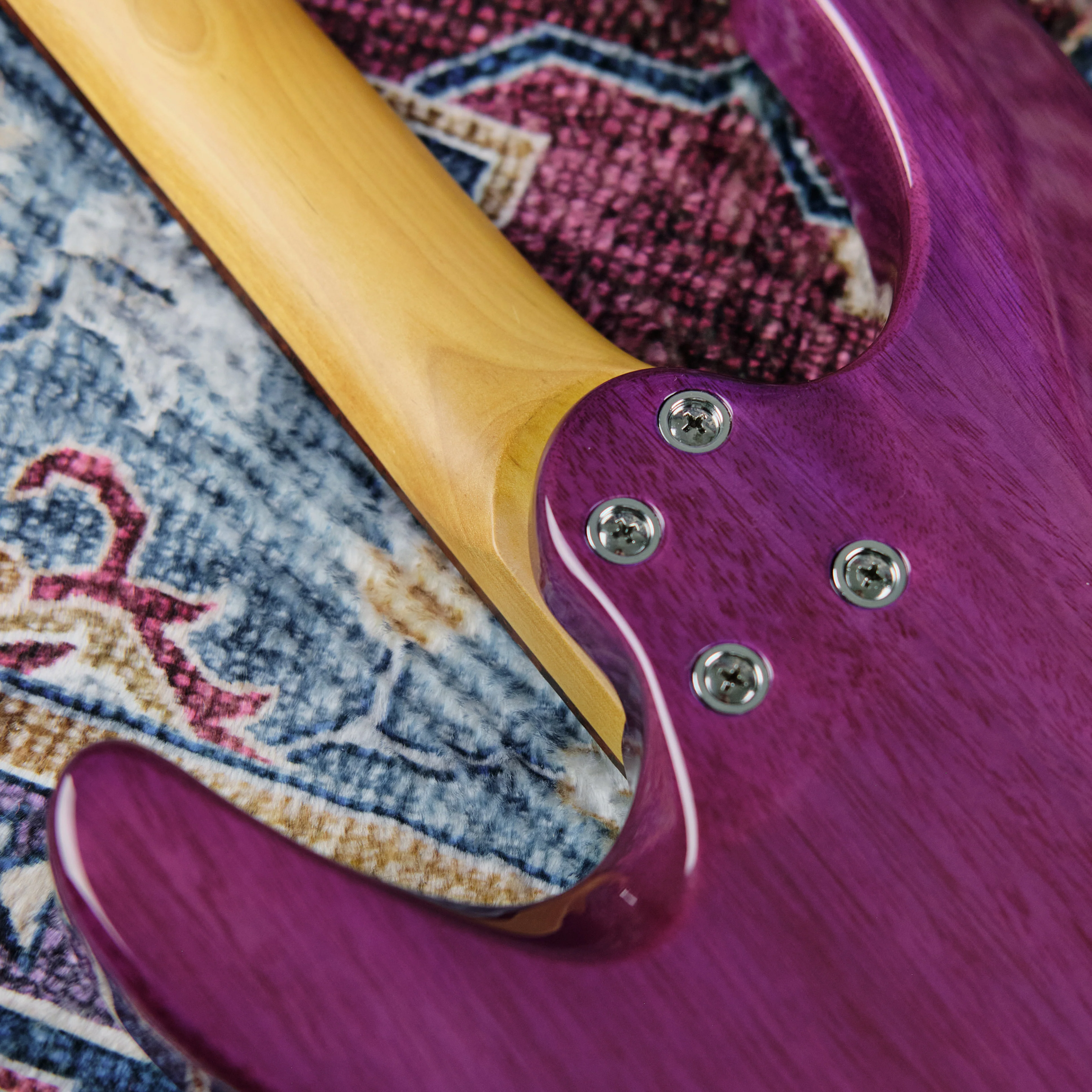 Schecter C-6 Plus Electric Magenta (Second-Hand) - Image 6