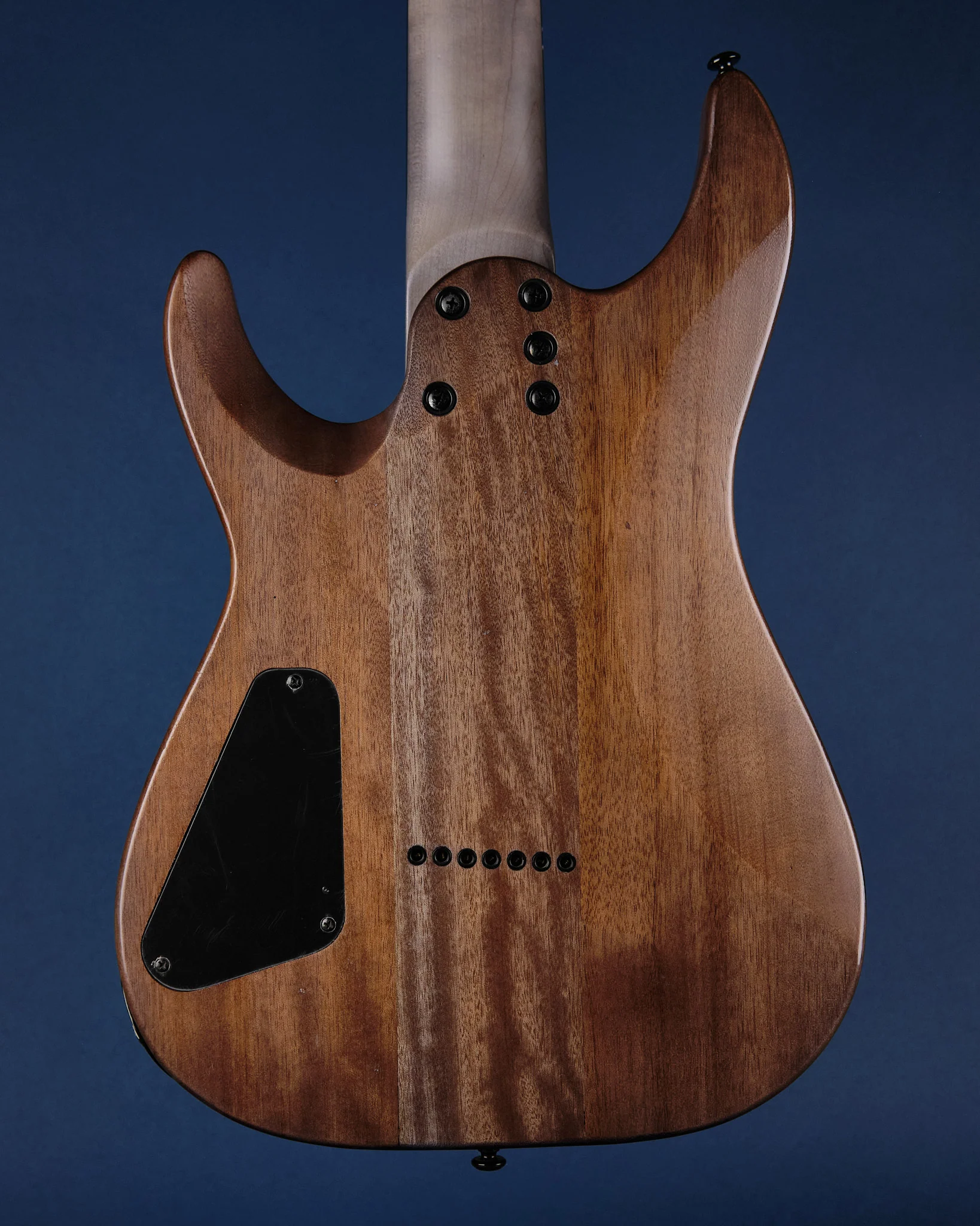 Schecter Omen Elite-7 Charcoal Burst (Second-Hand) - Image 3