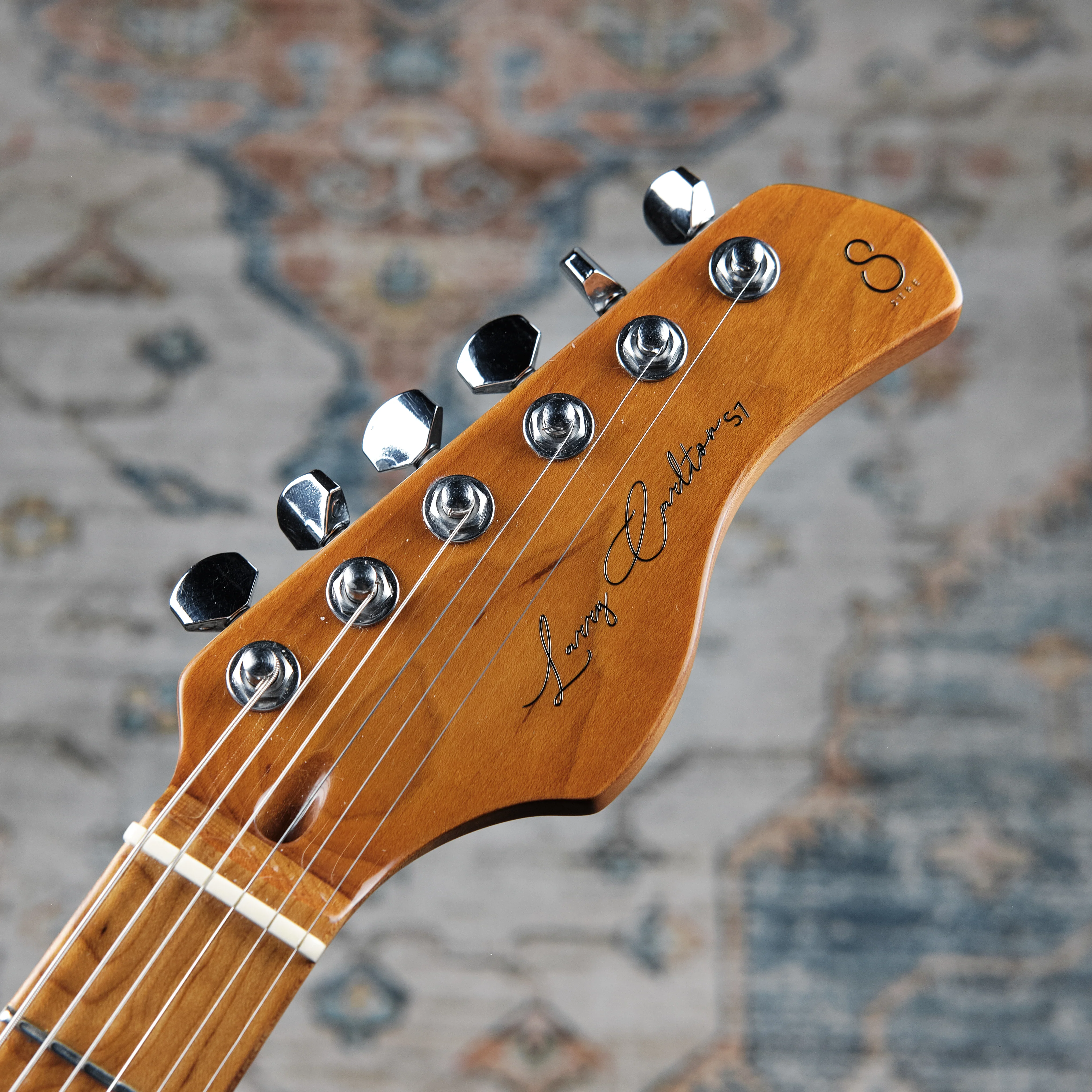 Sire Larry Carlton S7 FM Transparent Blue (Second-Hand) - Image 2