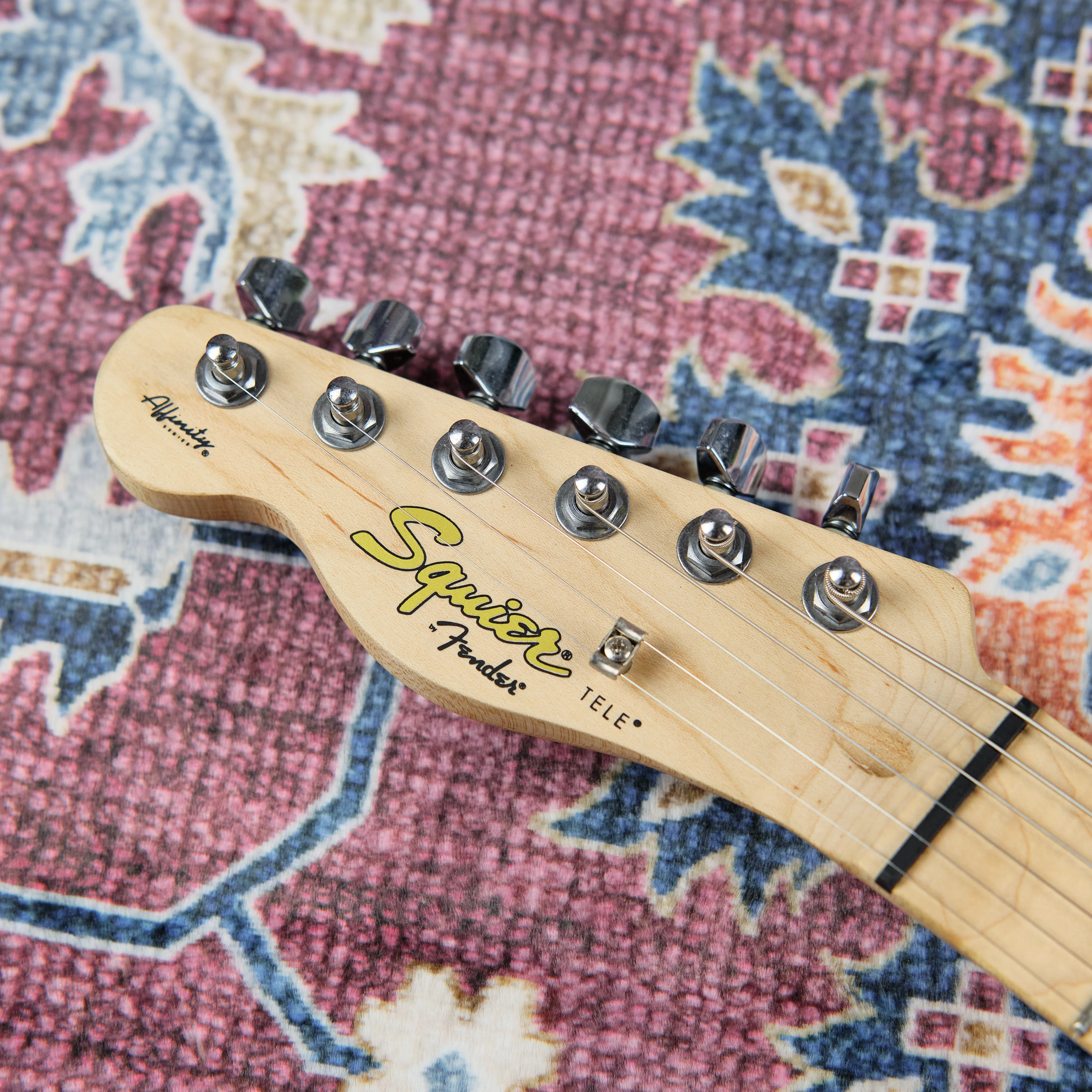 Squier Affinity Series Telecaster Butterscotch Blonde Left Hand (Second-Hand) - Image 2