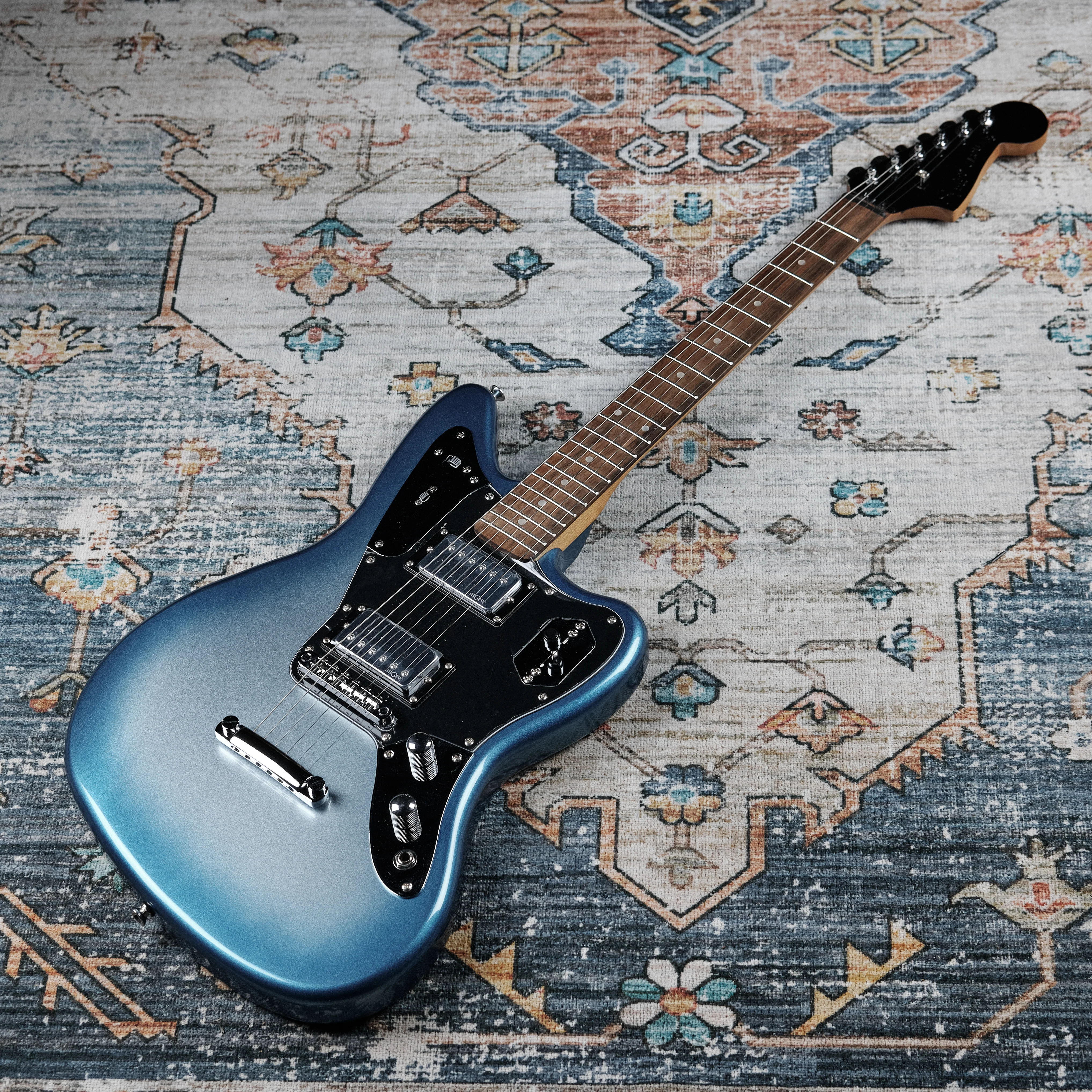Squier Contemporary Jaguar HH ST Sky Burst Metallic (Second-Hand) - Image 4