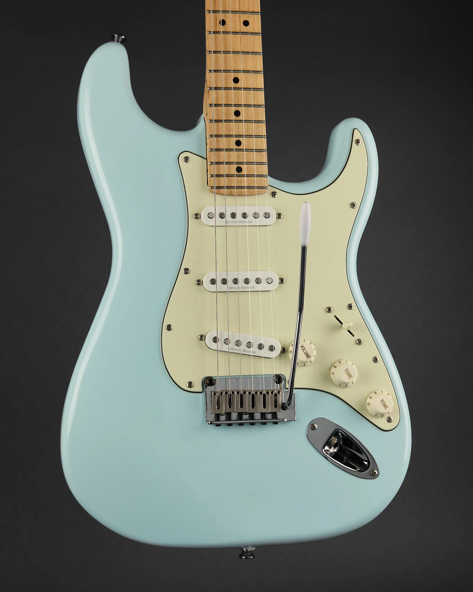 Squier Deluxe Stratocaster Daphne Blue (Second-Hand)
