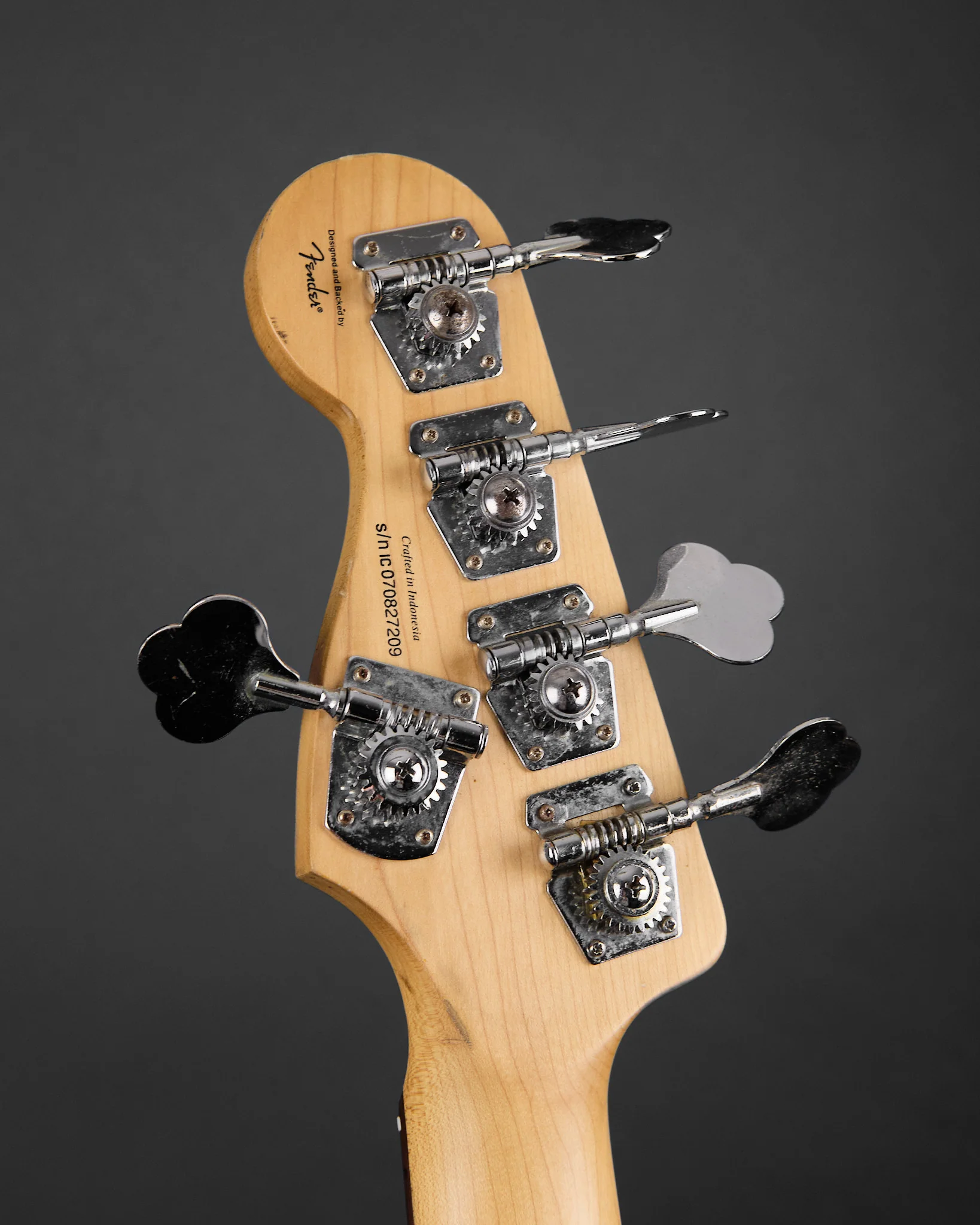 Squier Standard 5-String Precision Bass Antique Burst (Second-Hand) - Image 7
