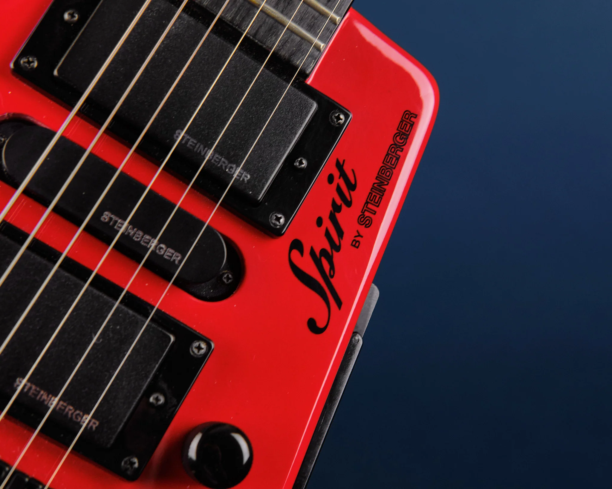 Steinberger Spirit GT-PRO Deluxe Hot Rod Red (Second-Hand) - Image 5