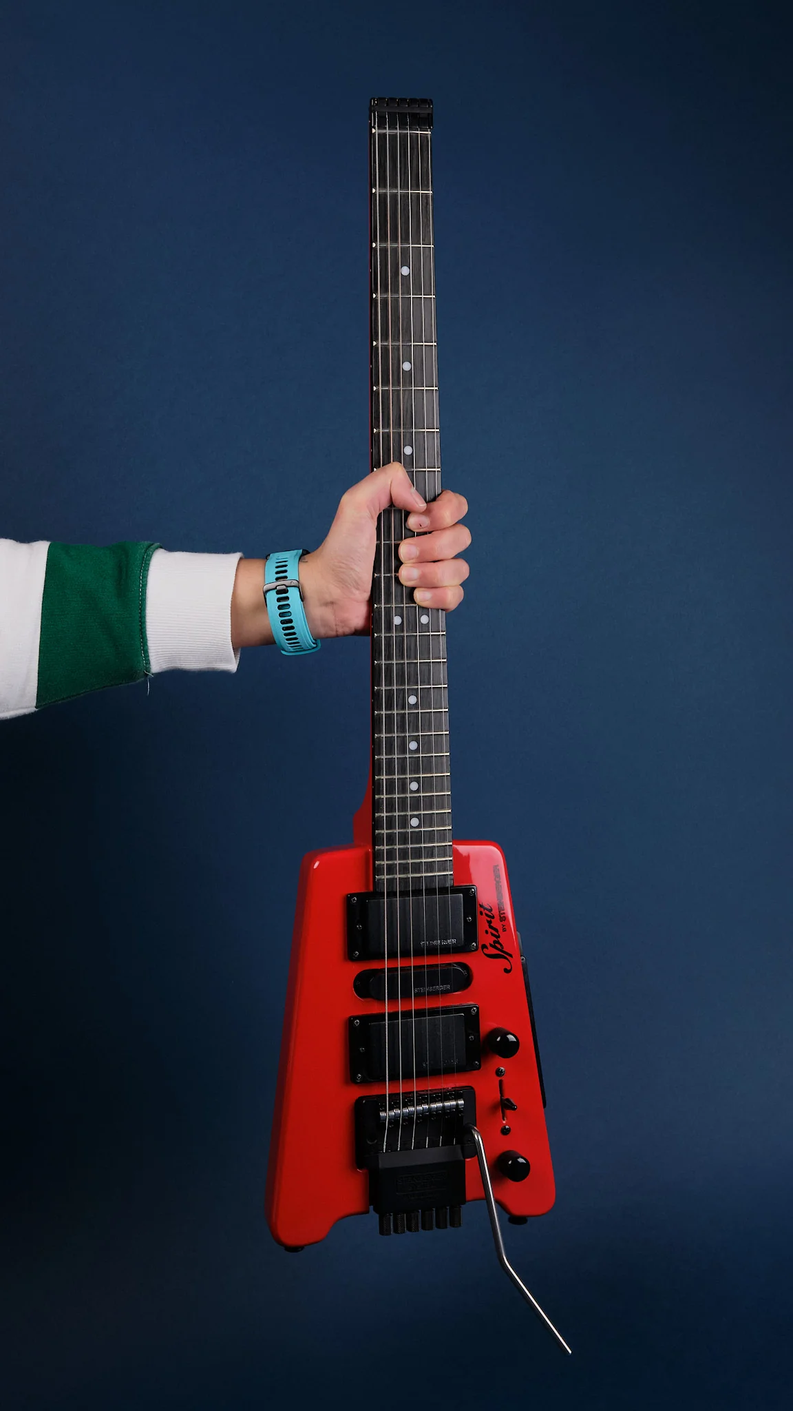Steinberger Spirit GT-PRO Deluxe Hot Rod Red (Second-Hand) - Image 6