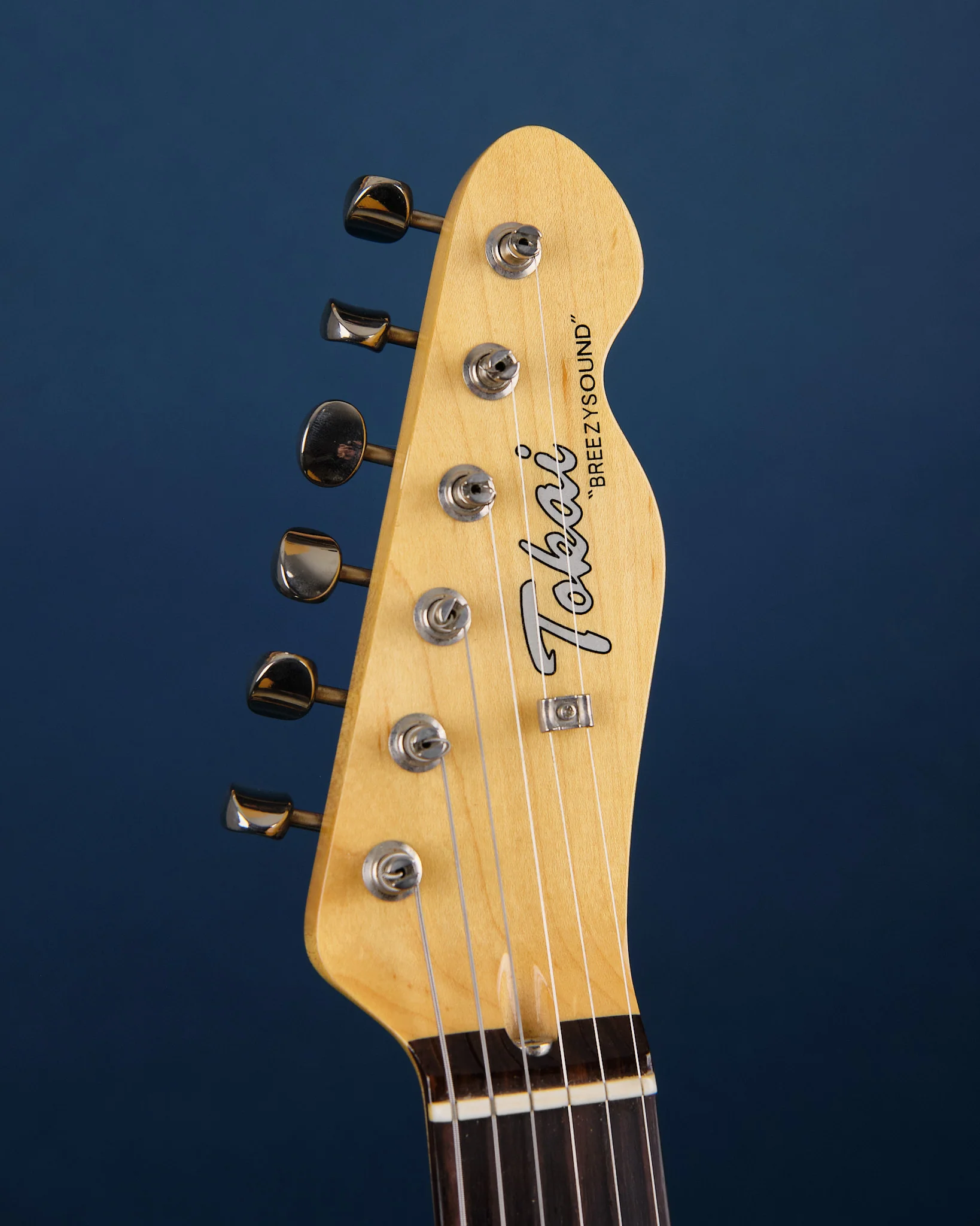 Tokai 'Vintage Series' Breezysound TTE-98B SOB/R Sonic Blue (Second-Hand) - Image 2