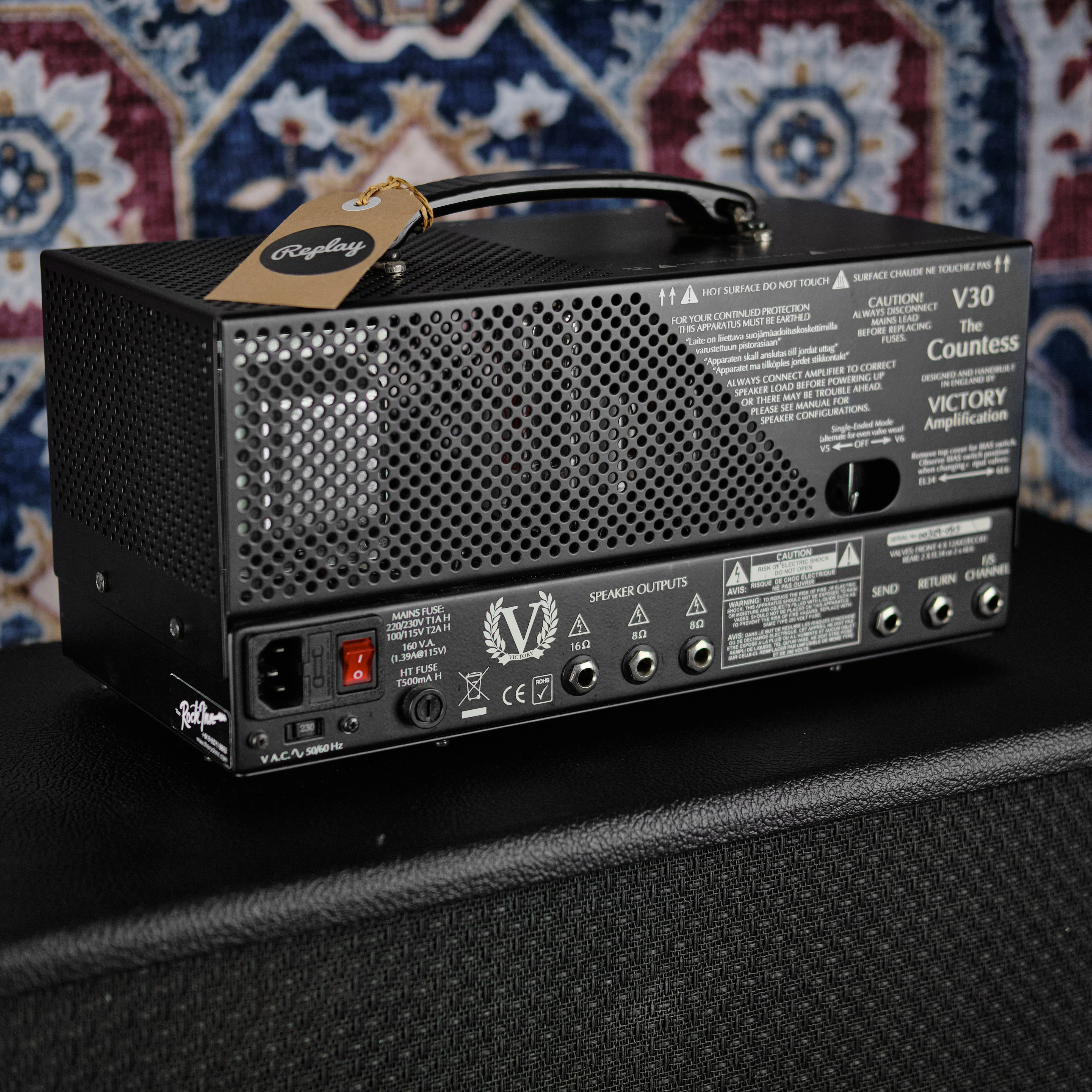 Victory V30 'The Countess' 30-Watt Head & V212VV 2x12 Guitar Cabinet (Second-Hand) - Image 2