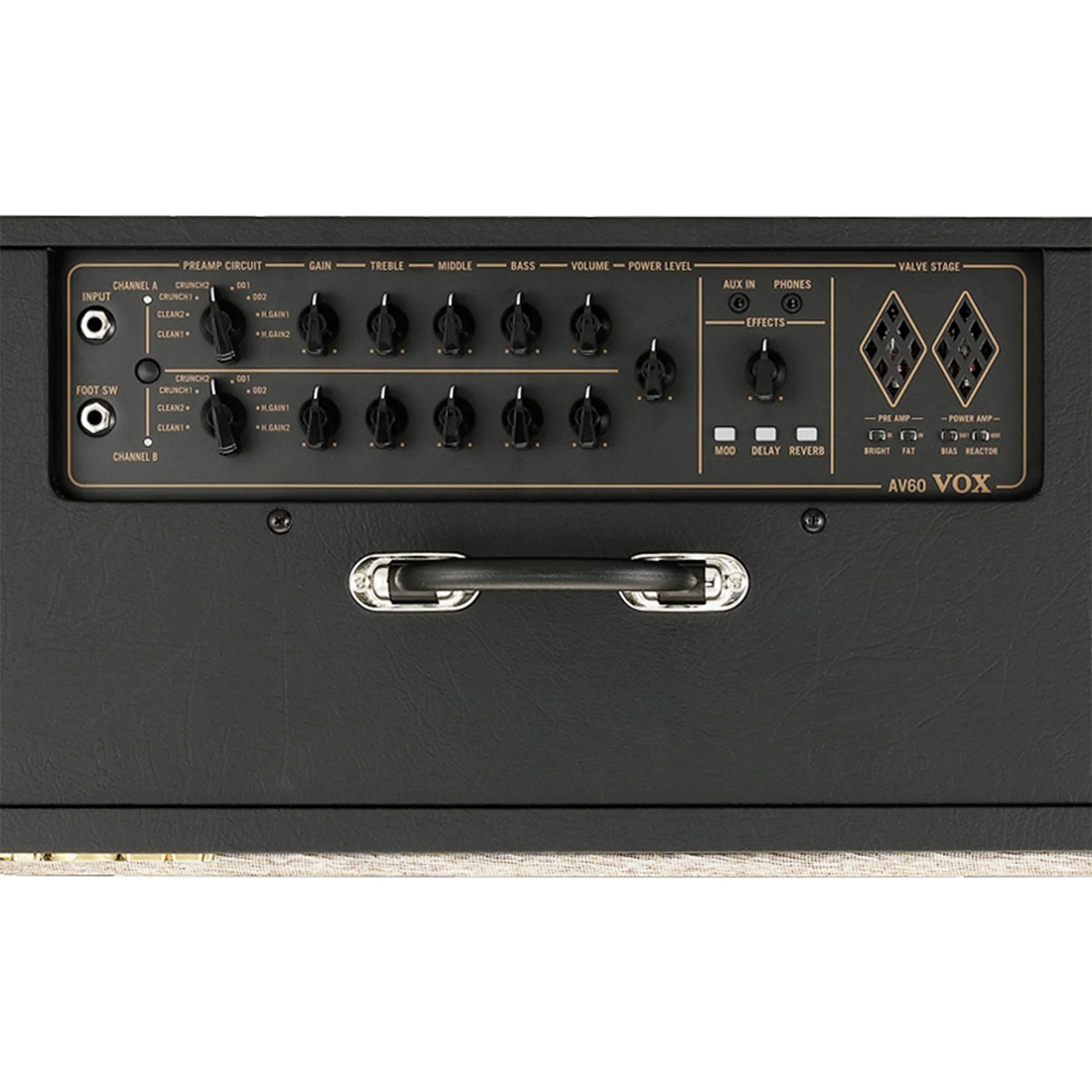 Vox AV60 Hybrid Electric Guitar Combo Amplifier - Image 3