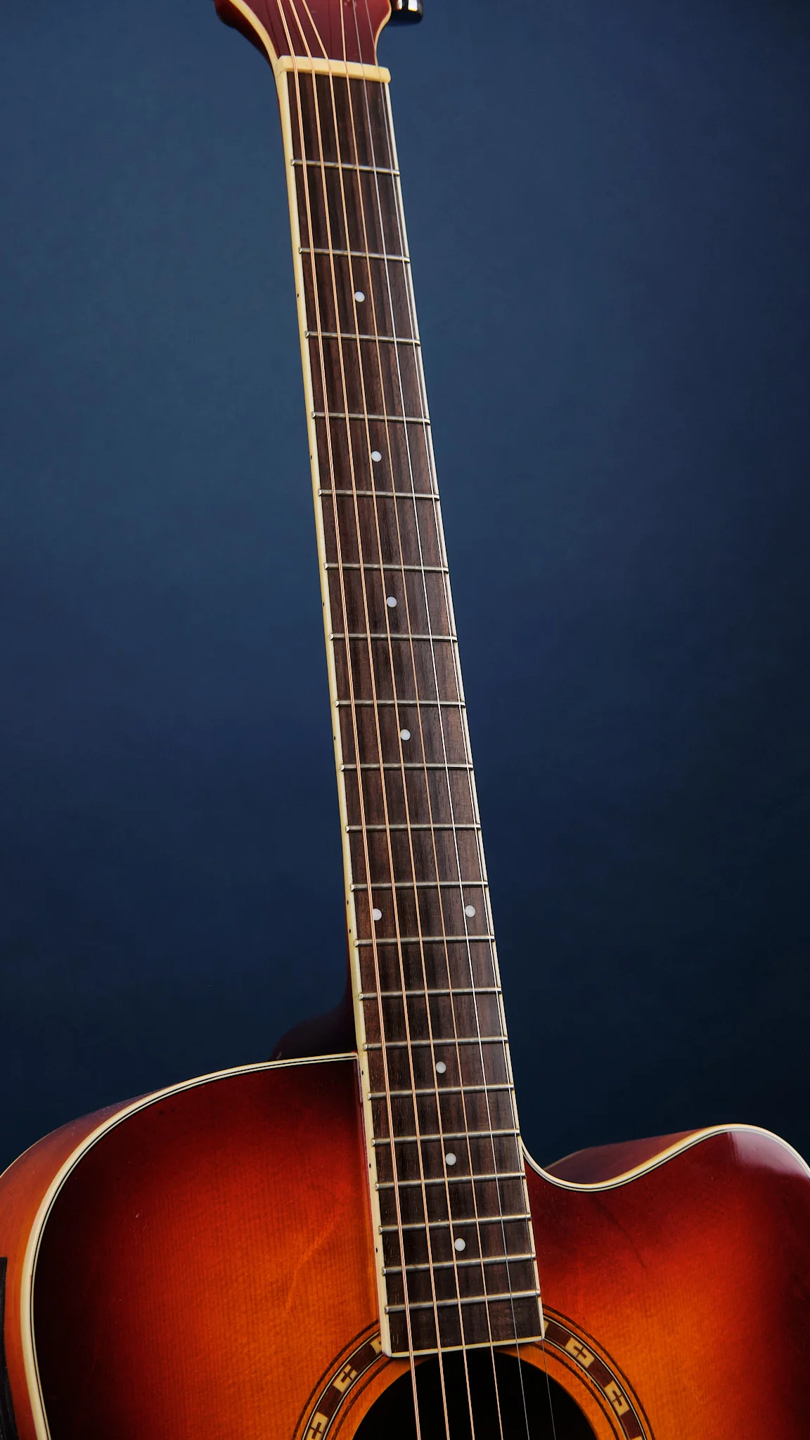 Washburn WD7SCE ACS Dreadnought Sunburst (Second-Hand) - Image 5